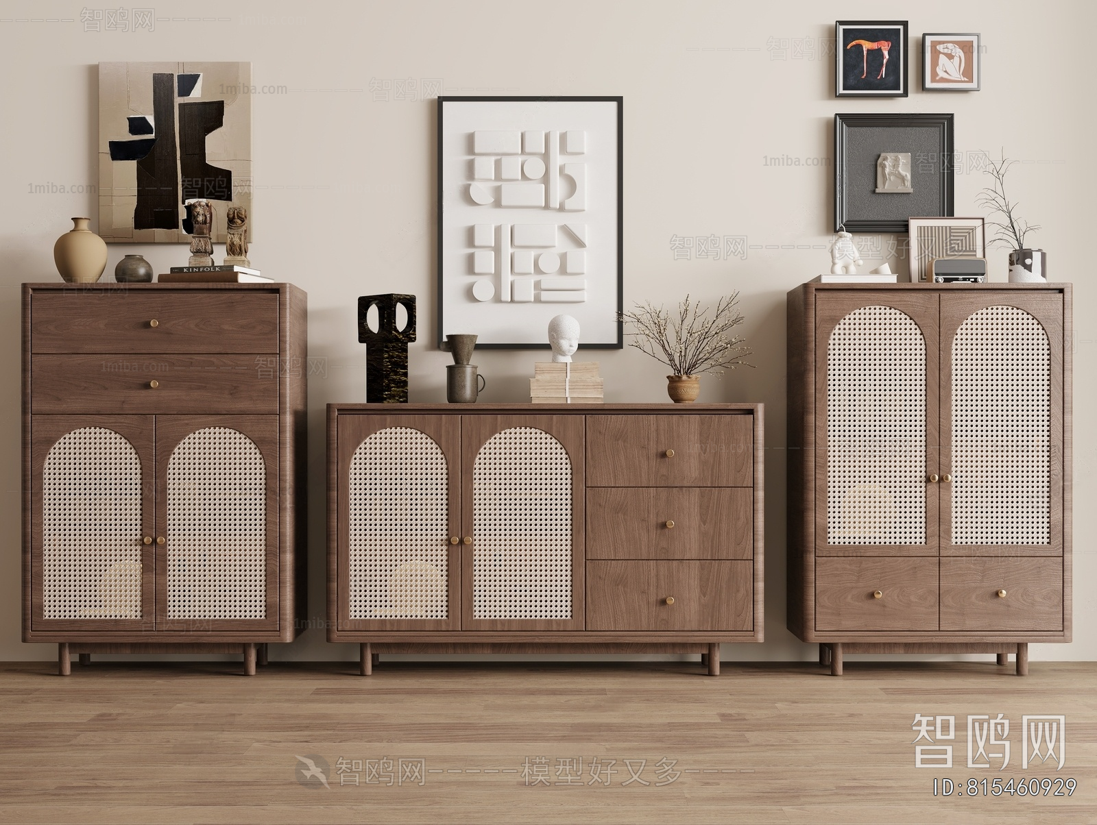 French Style Entrance Cabinet