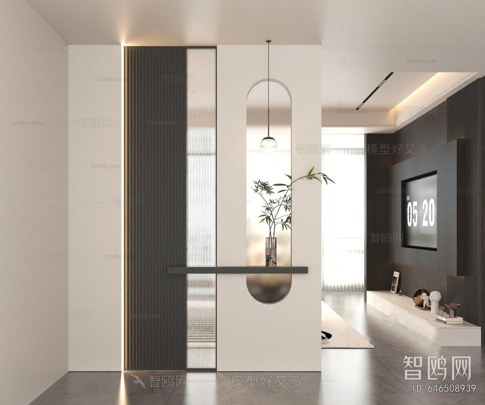 Modern Hallway