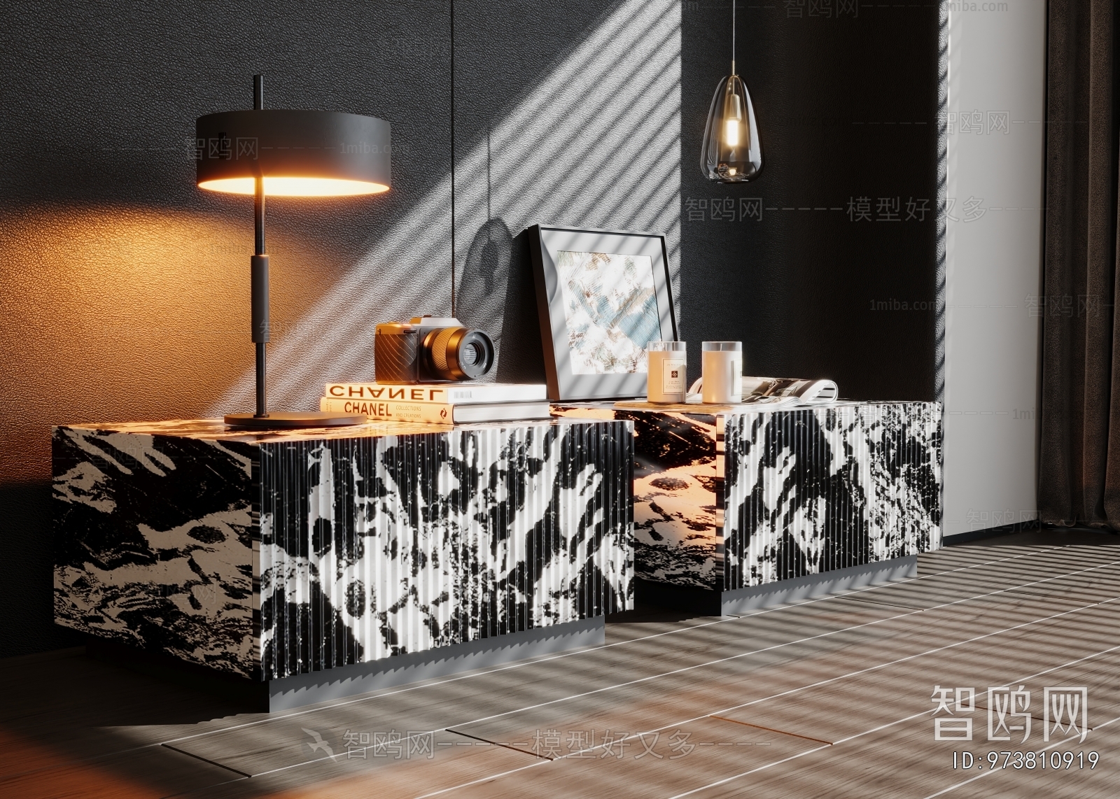 Modern Bedside Cupboard