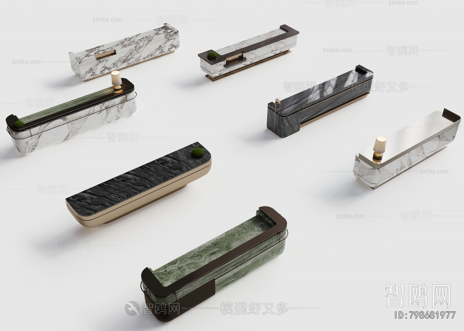 Modern Reception Desk