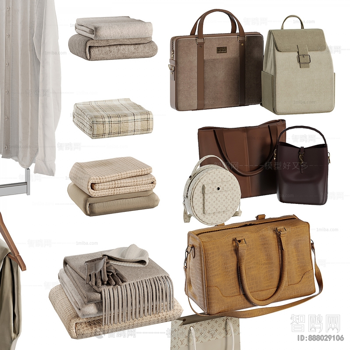 Modern Clothes, Bags And Shoes