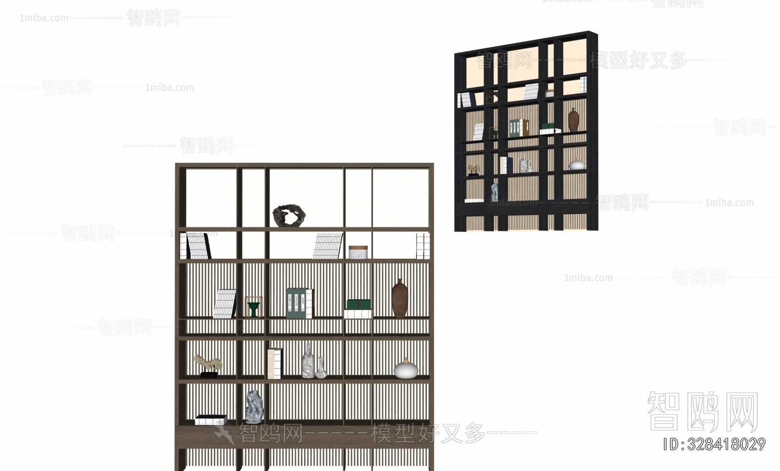 New Chinese Style Decorative Cabinet