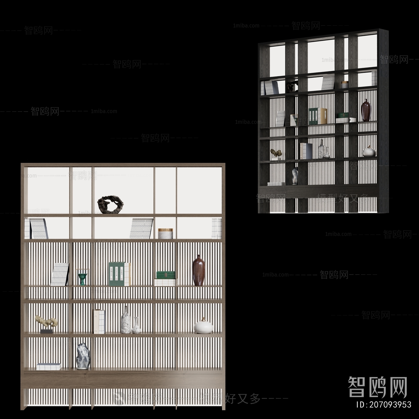 New Chinese Style Decorative Cabinet