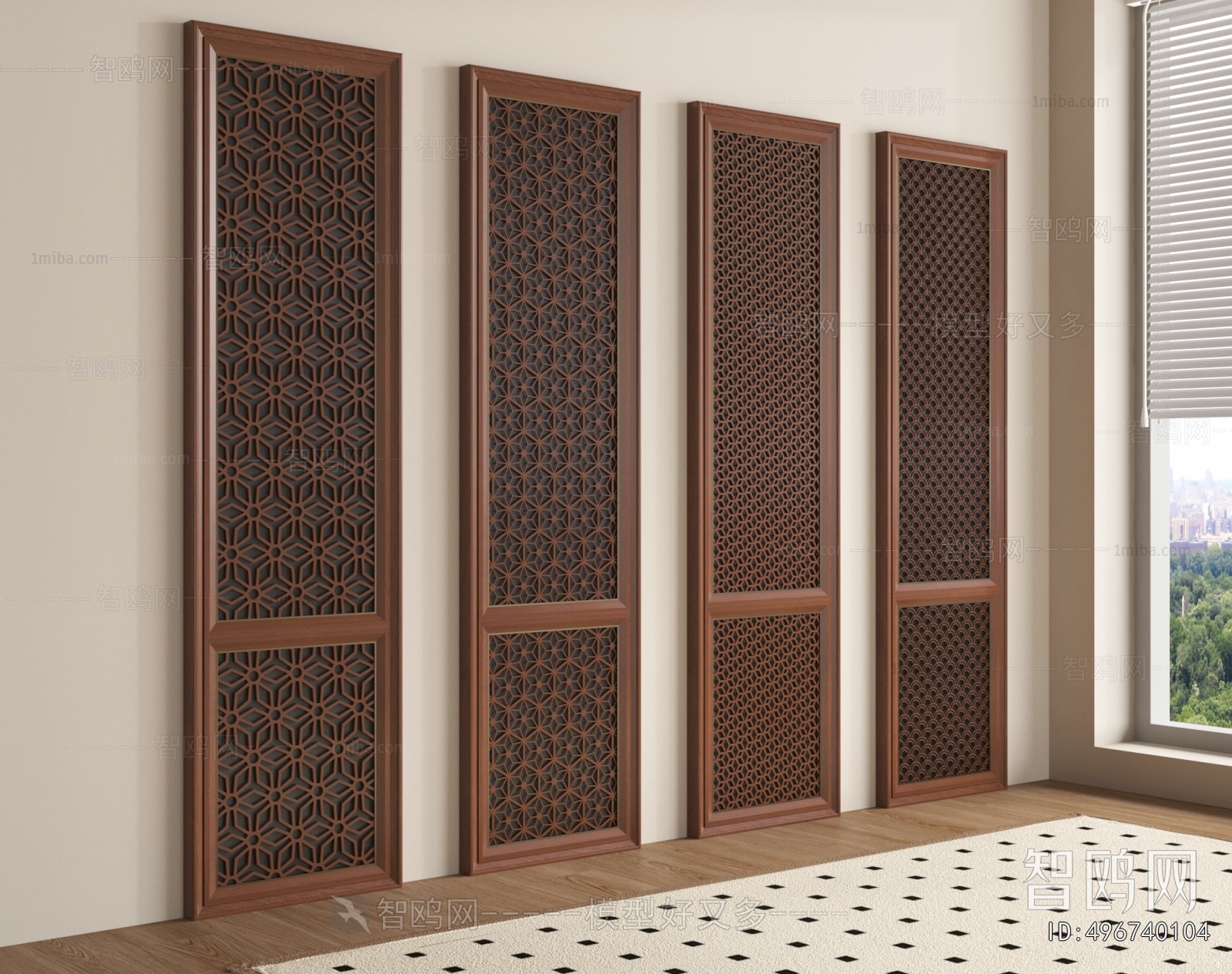 New Chinese Style Panels