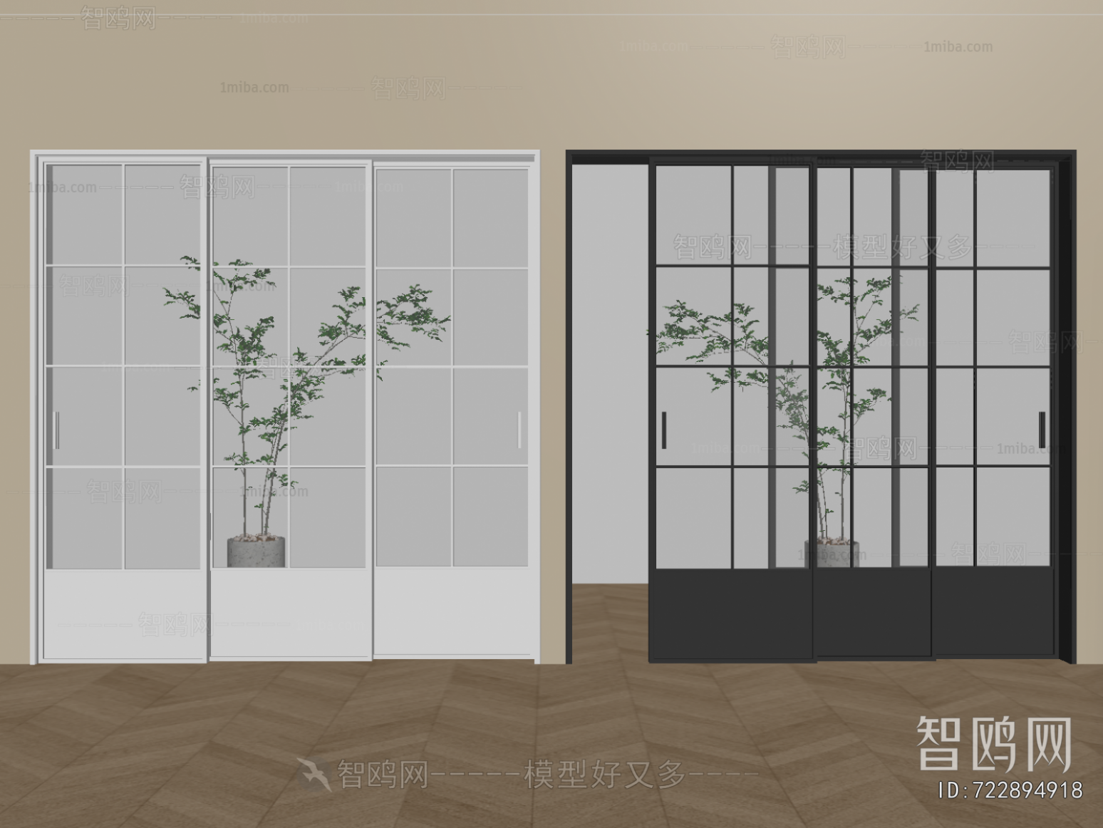 French Style Sliding Door