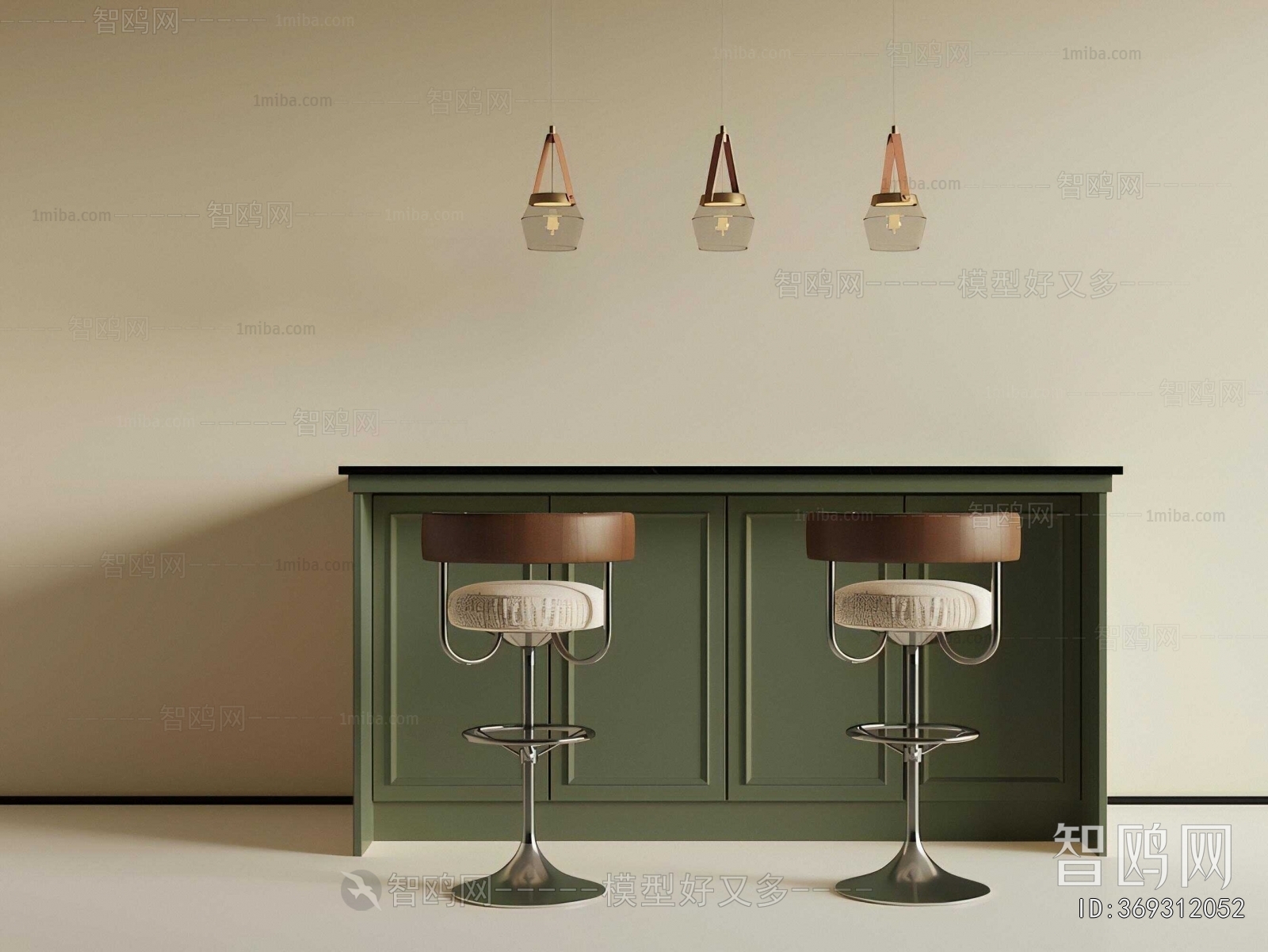 French Style Counter Bar