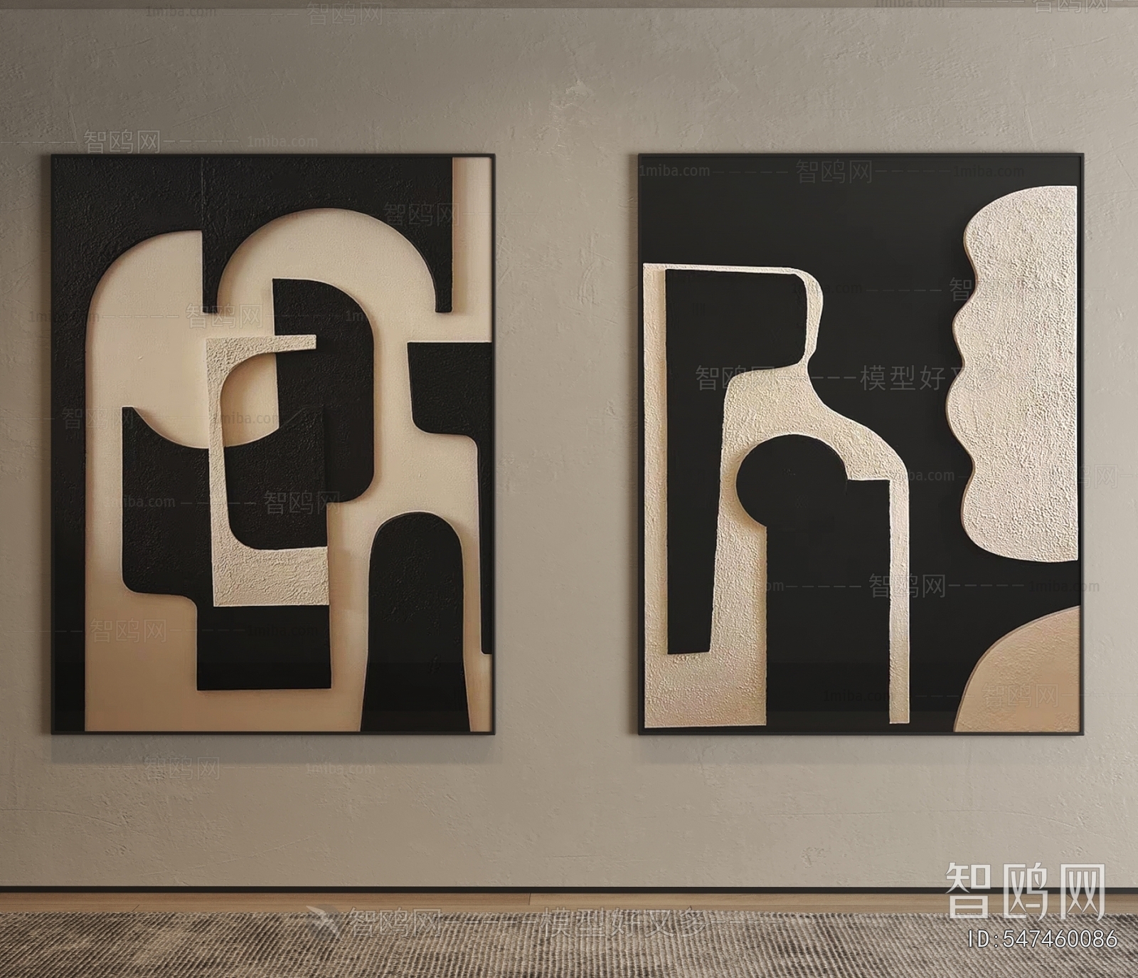 Modern Three-dimensional Physical Painting