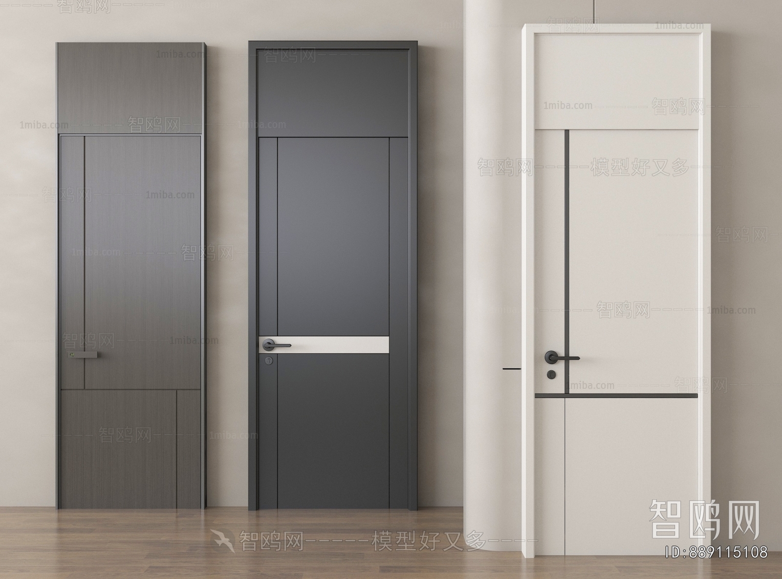Modern Single Door