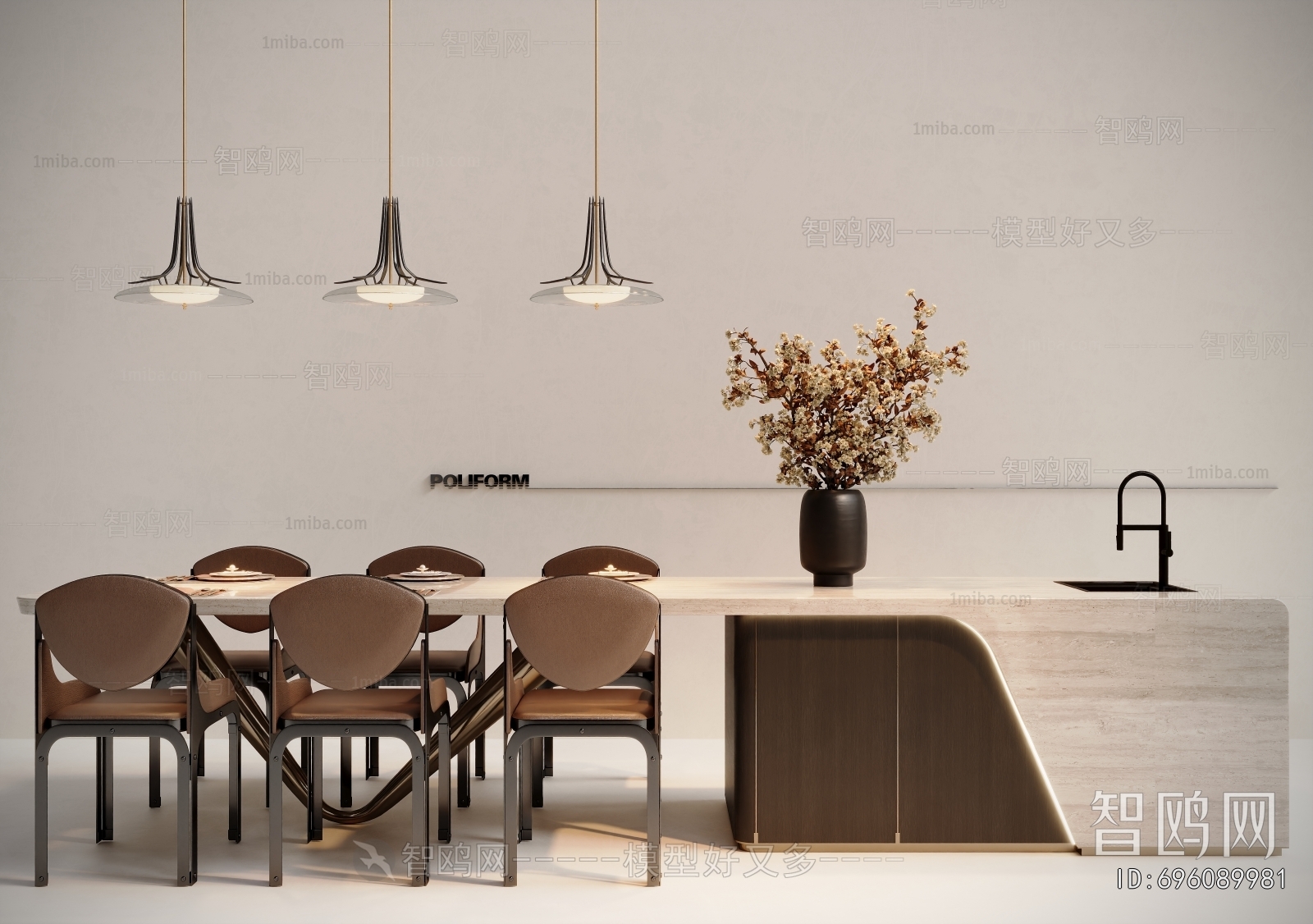 Modern Dining Table And Chairs