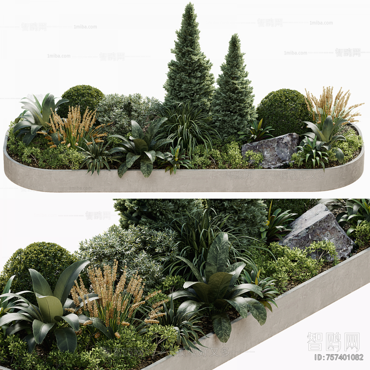Modern Flower Bed, Flower Bowl, Flower Box