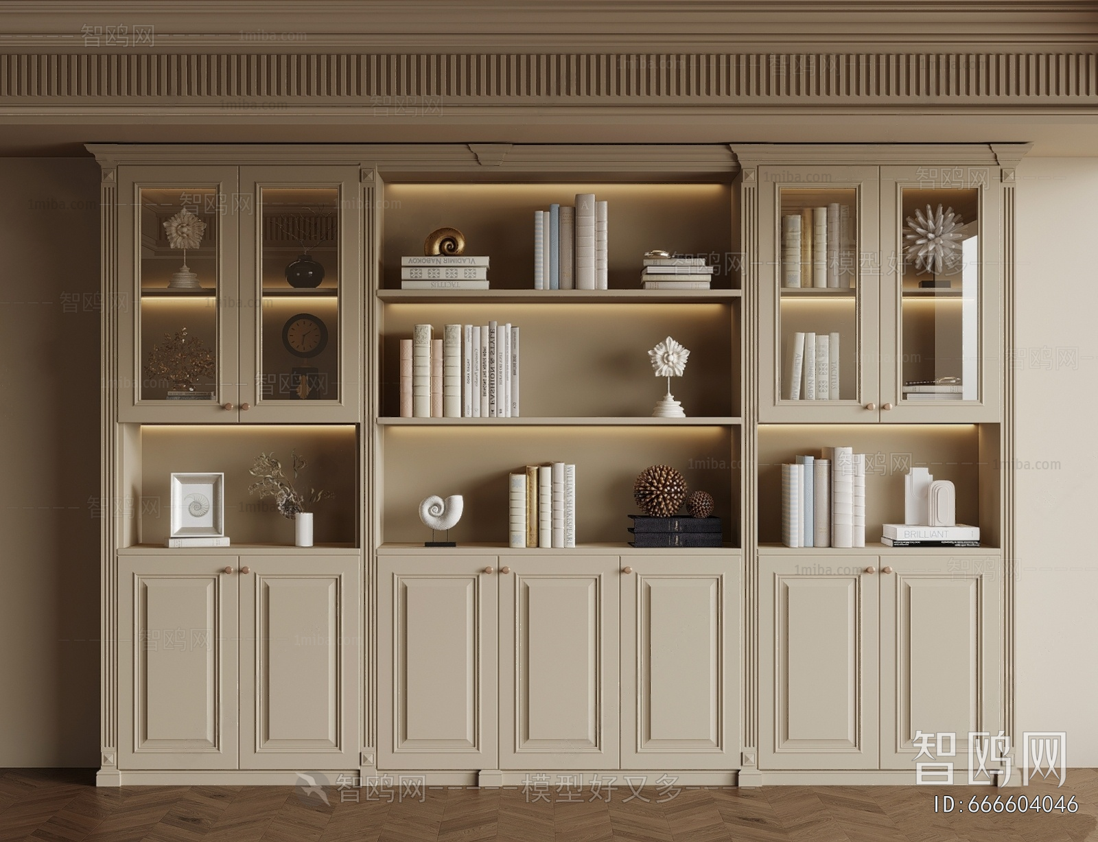 French Style Bookcase