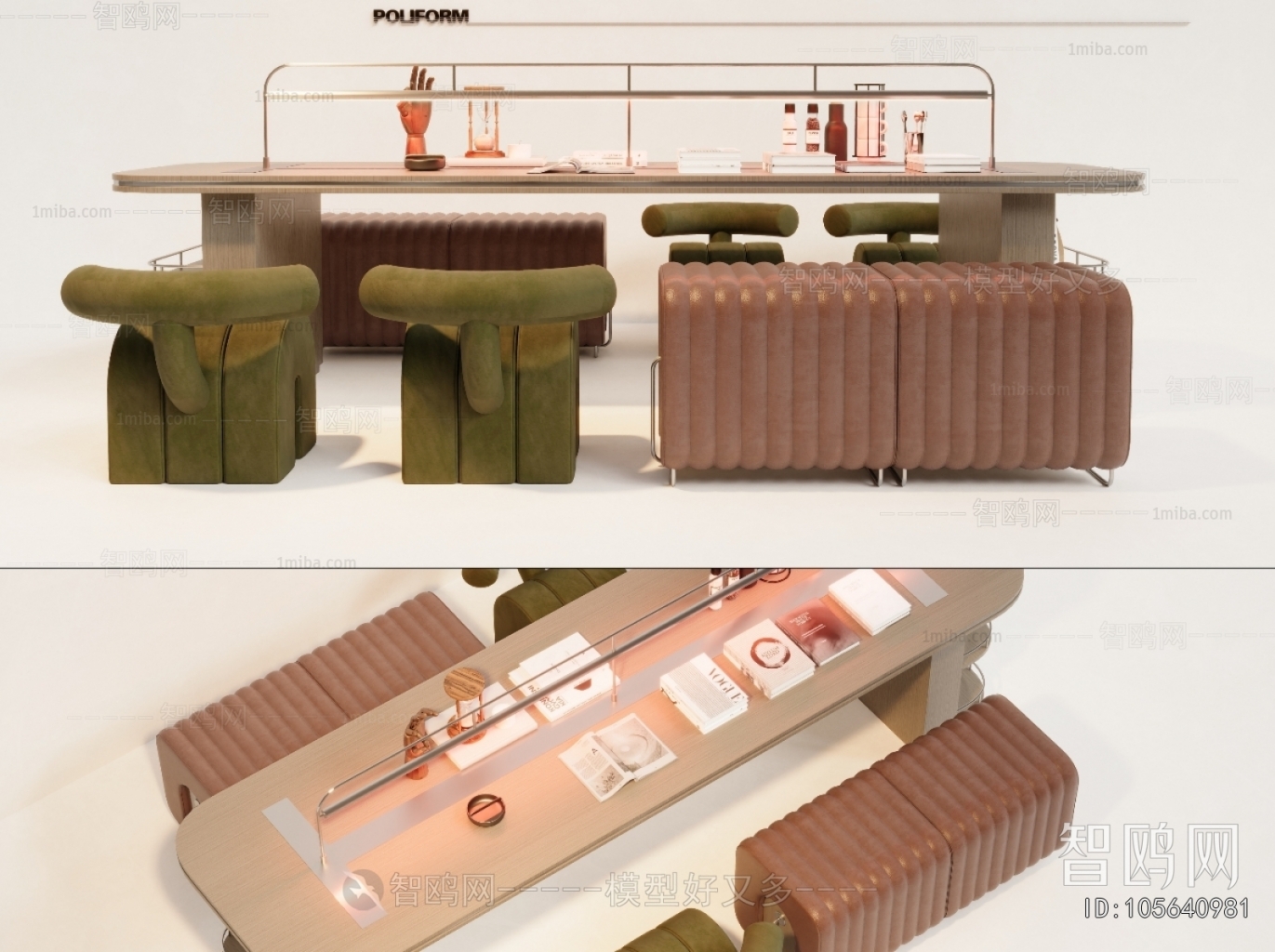 Modern Computer Desk And Chair