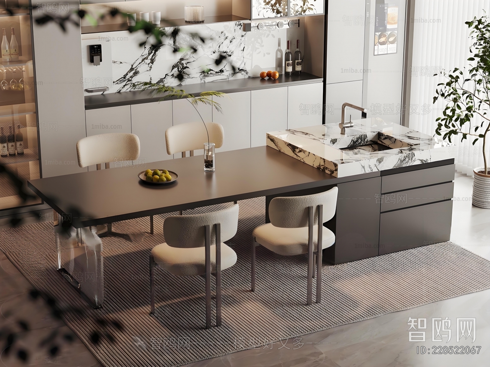 Modern Dining Table And Chairs