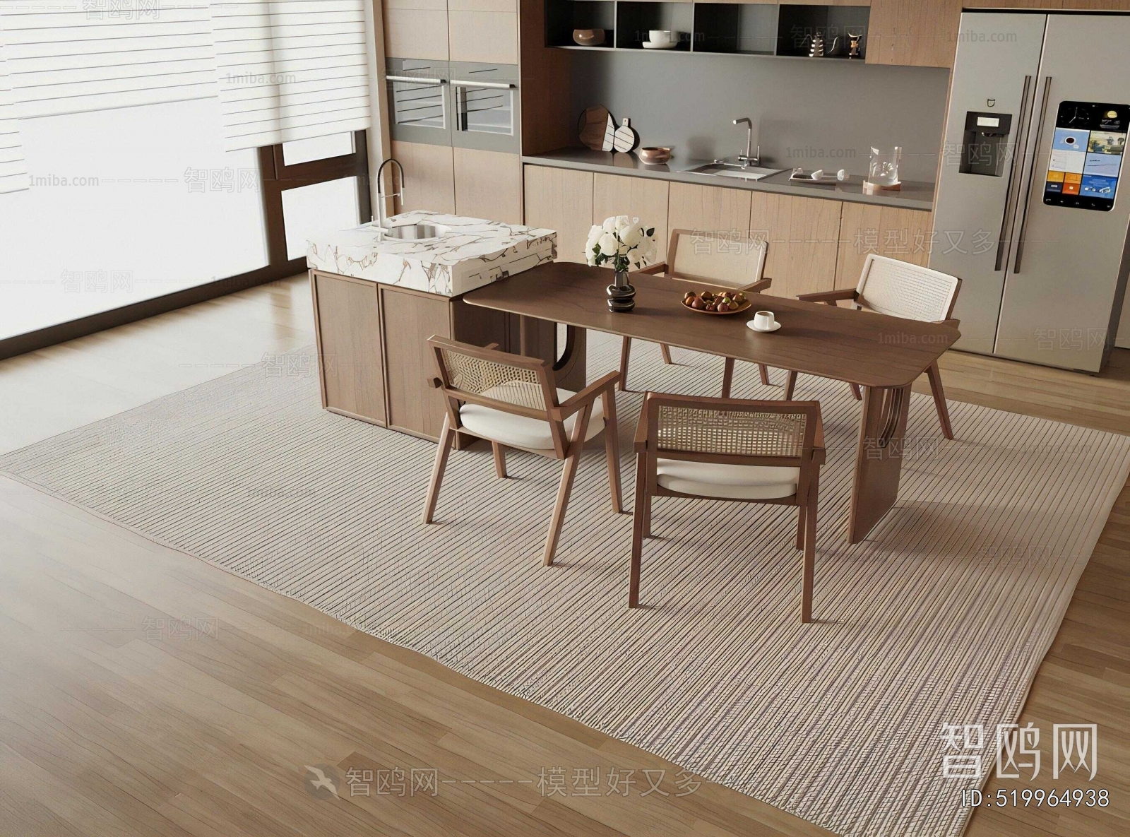 Modern Dining Table And Chairs