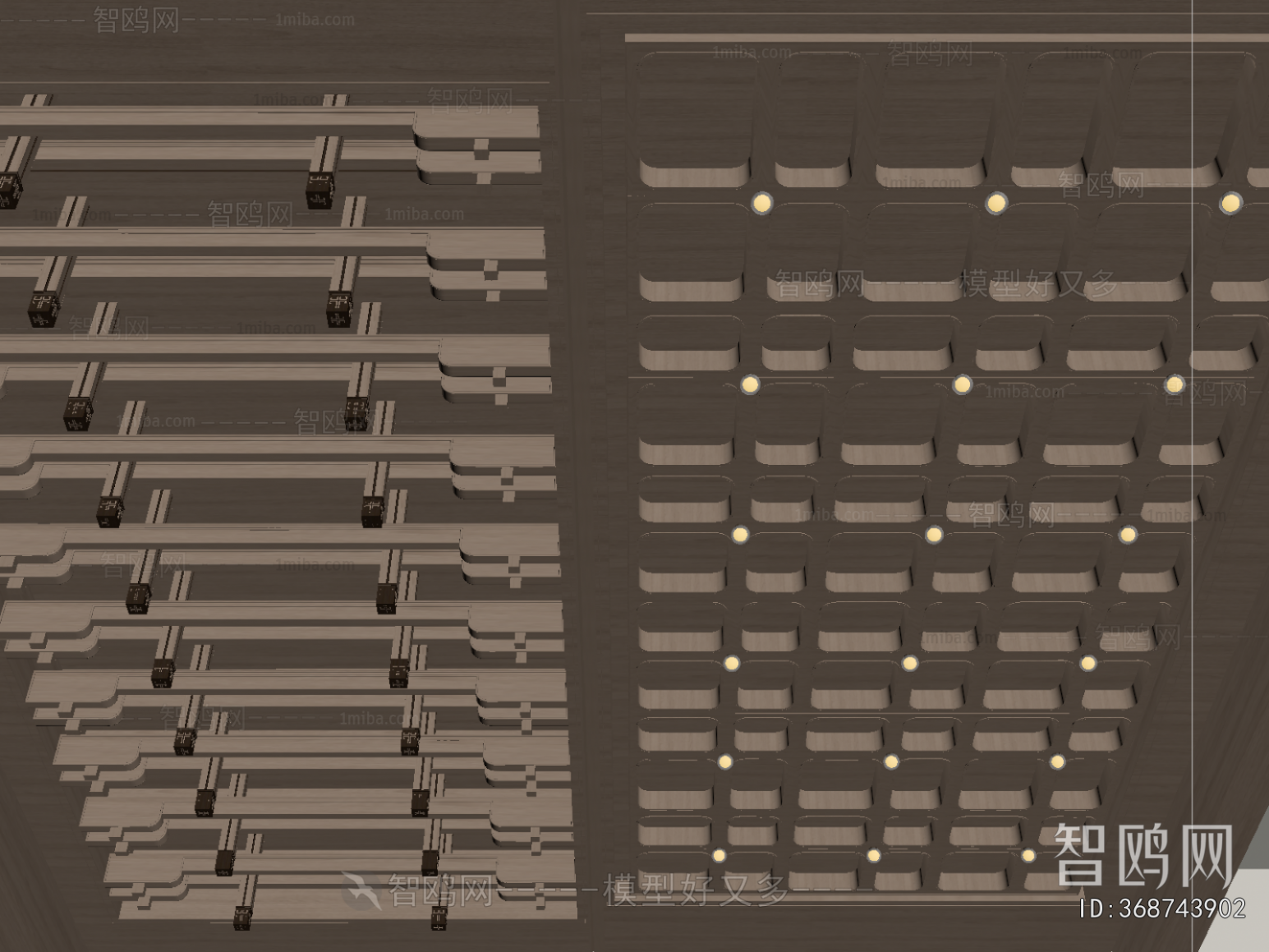 New Chinese Style Suspended Ceiling