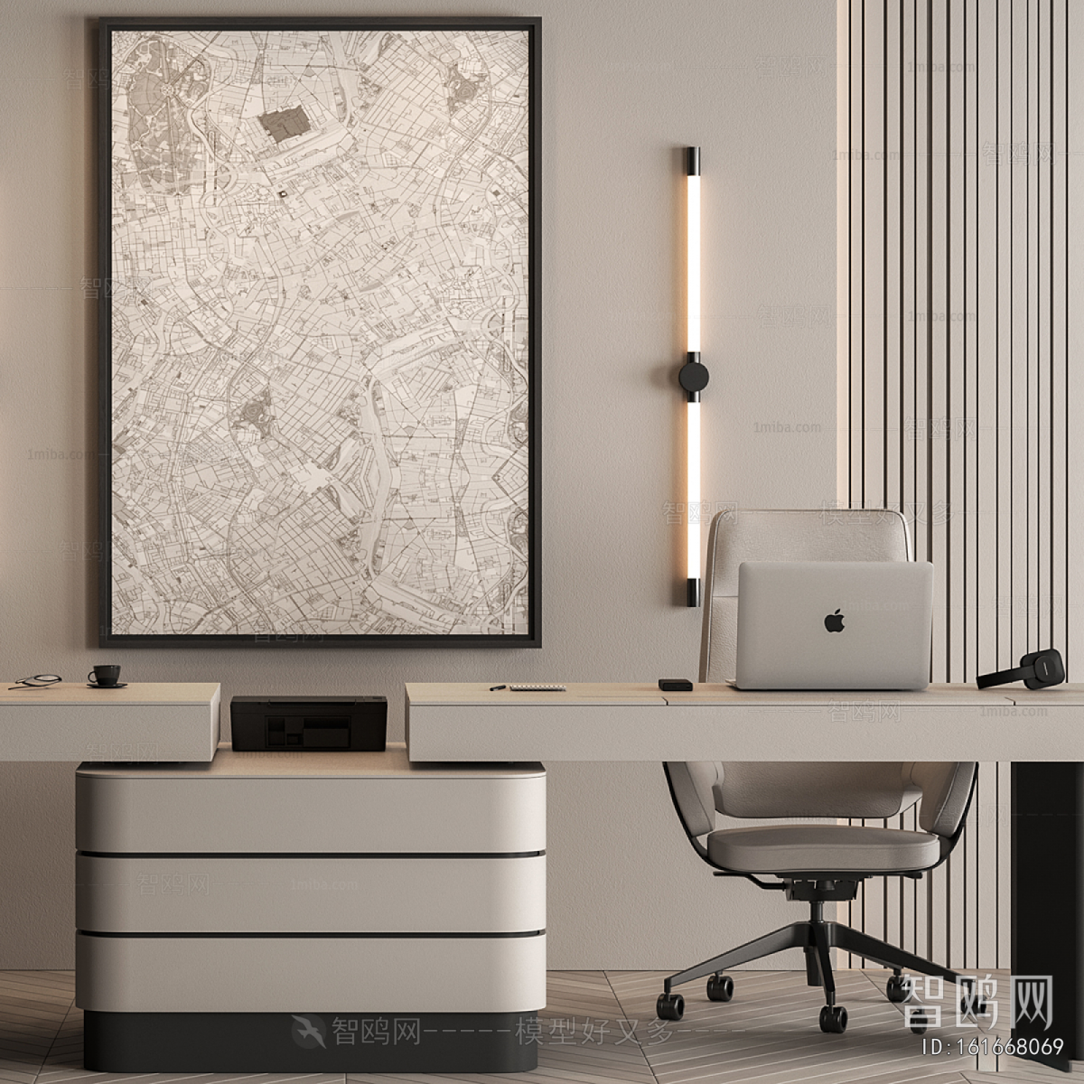 Modern Computer Desk And Chair