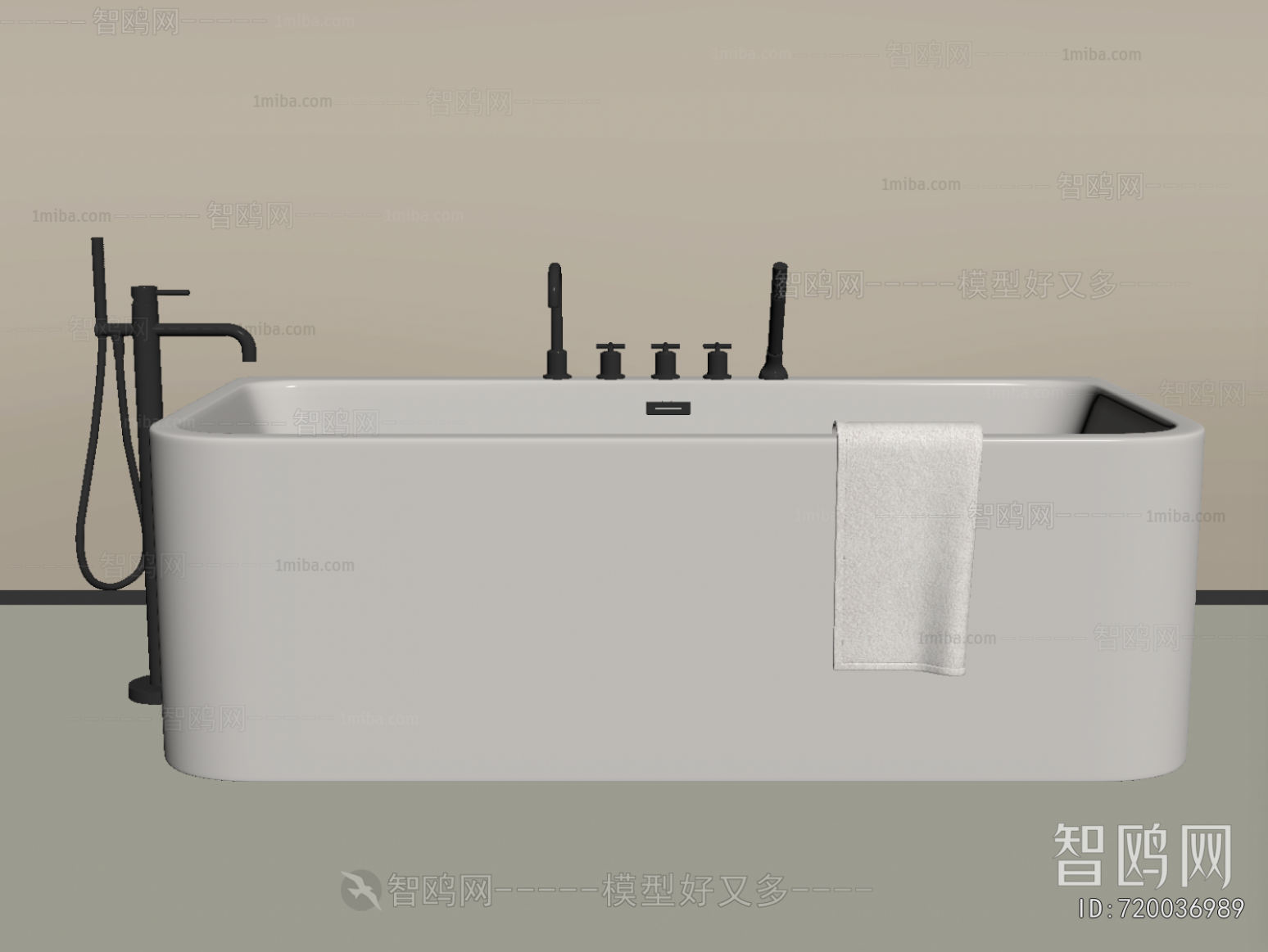 Modern Bathtub