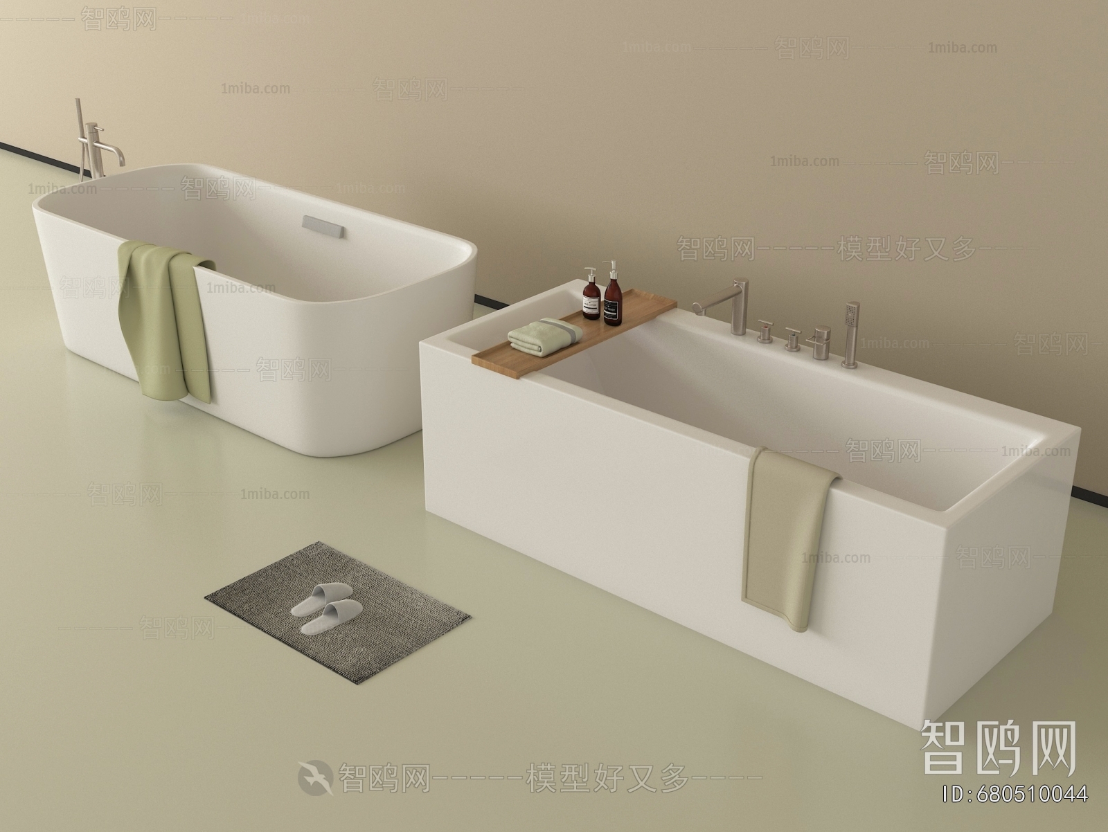 Modern Bathtub
