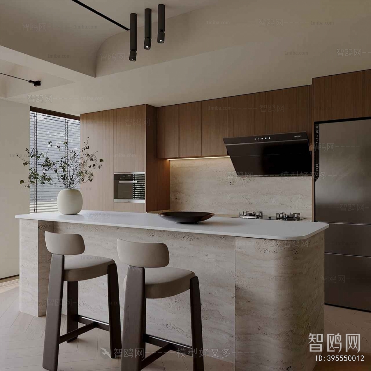 Wabi-sabi Style Dining Room