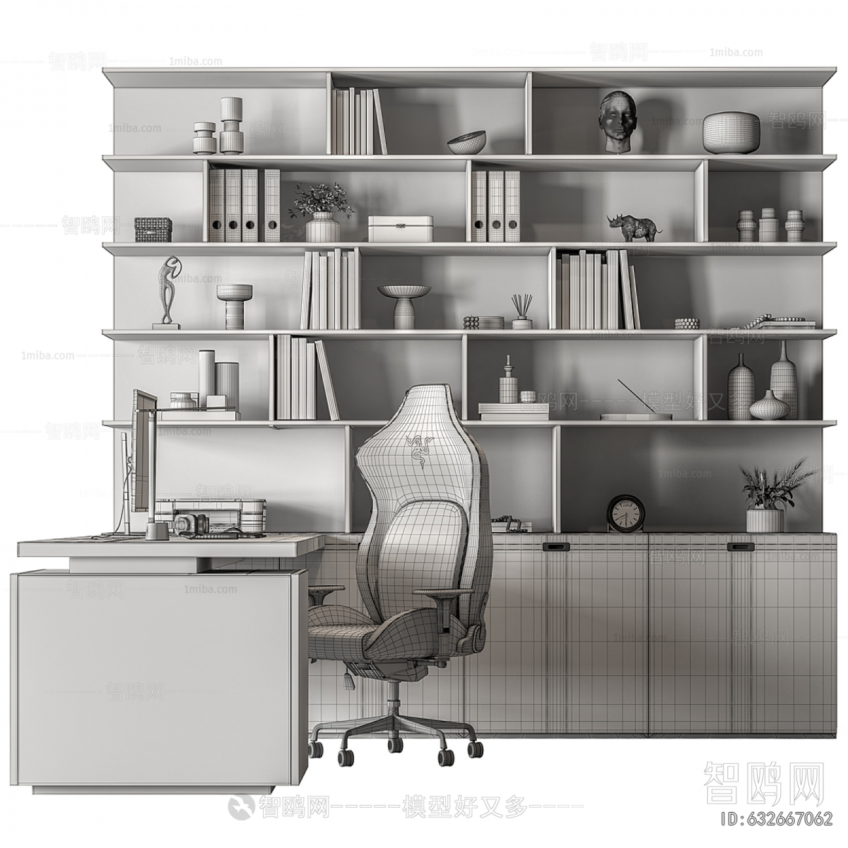 Modern Computer Desk And Chair