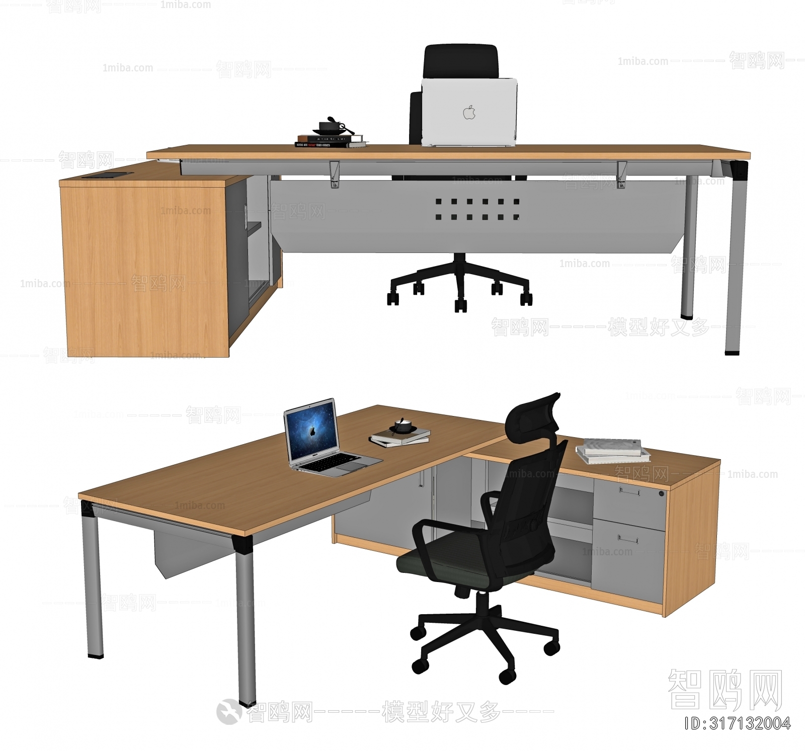 Modern Office Desk And Chair