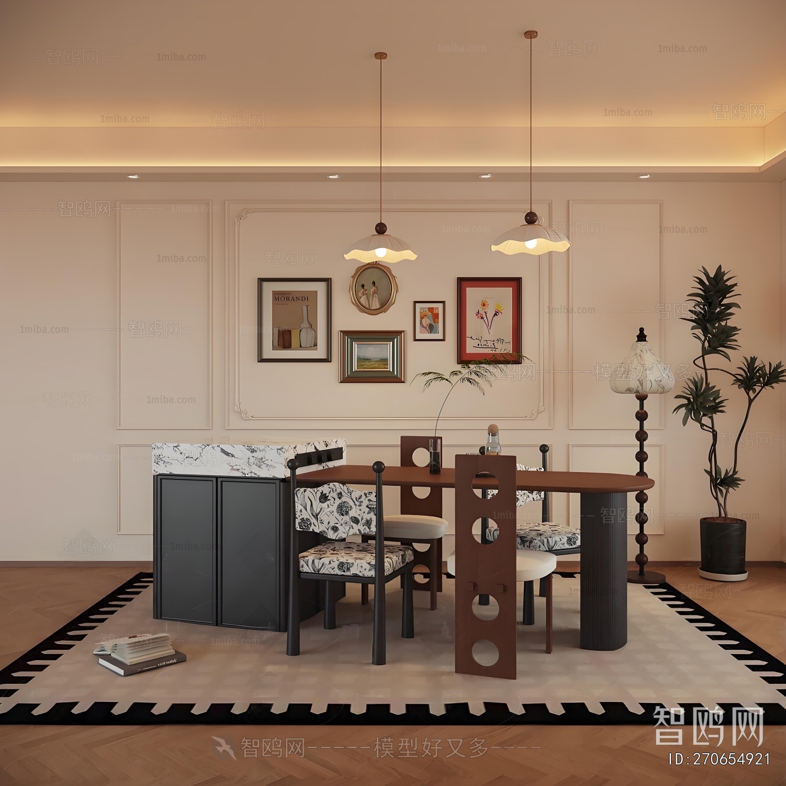 French Style Dining Room