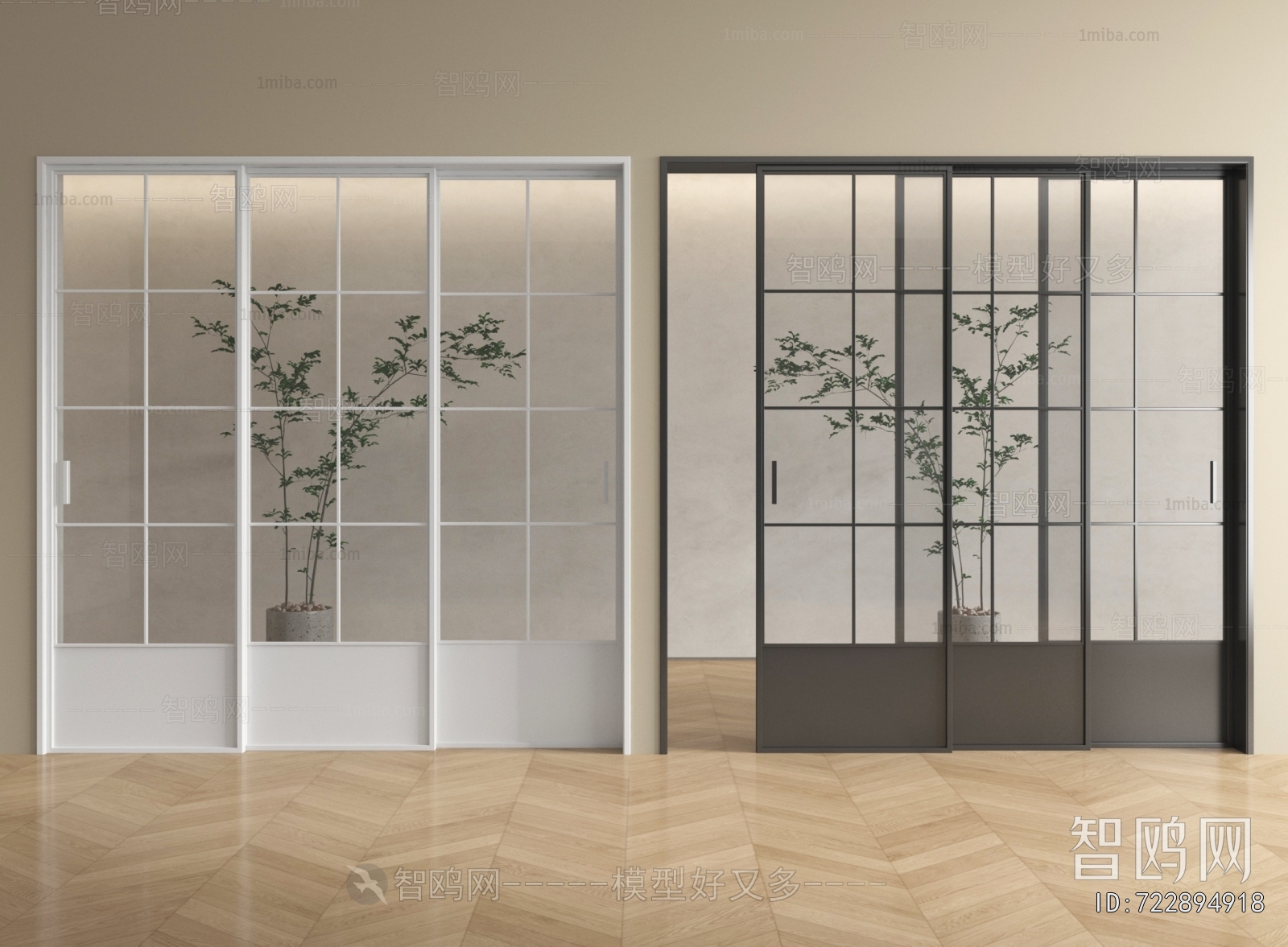 French Style Sliding Door