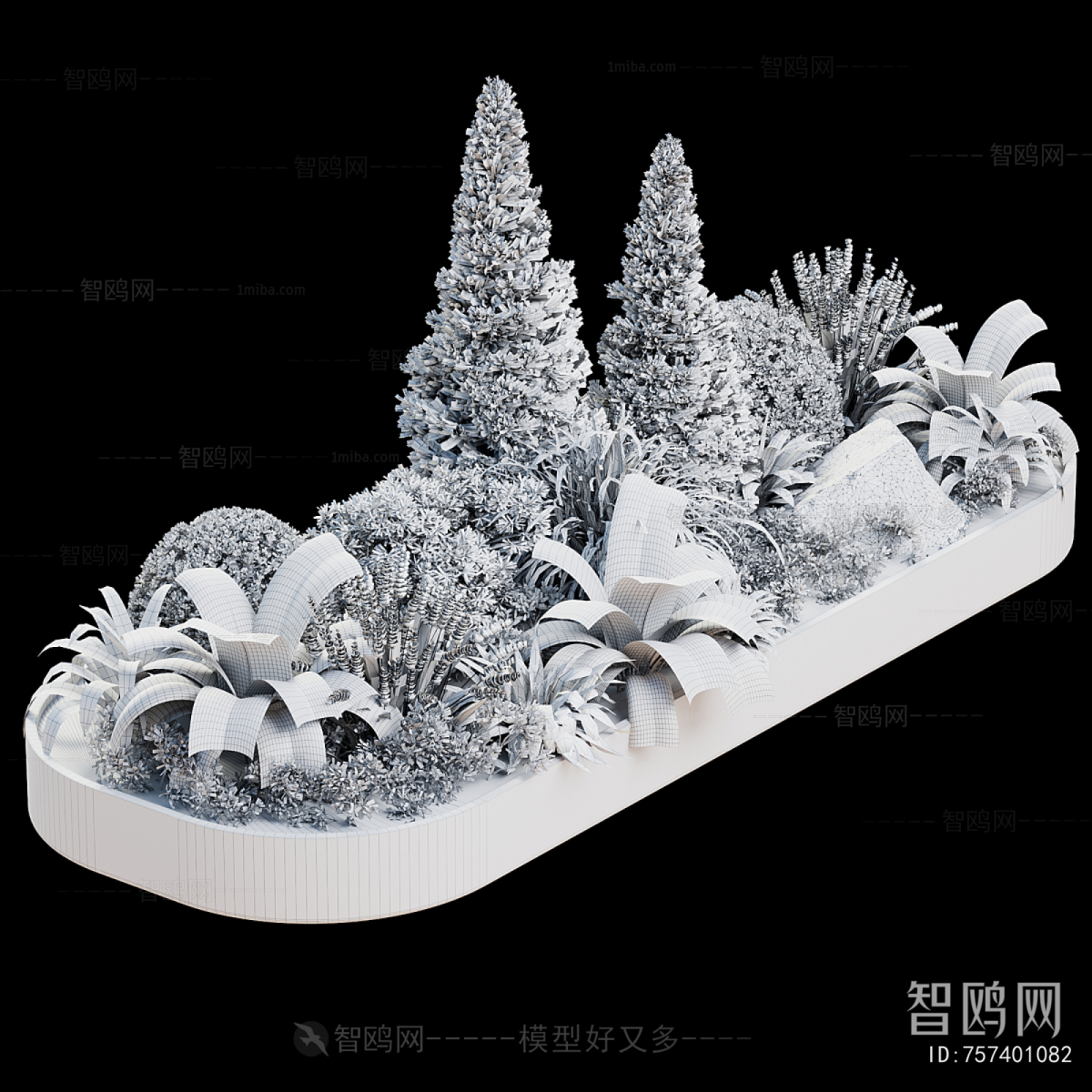 Modern Flower Bed, Flower Bowl, Flower Box