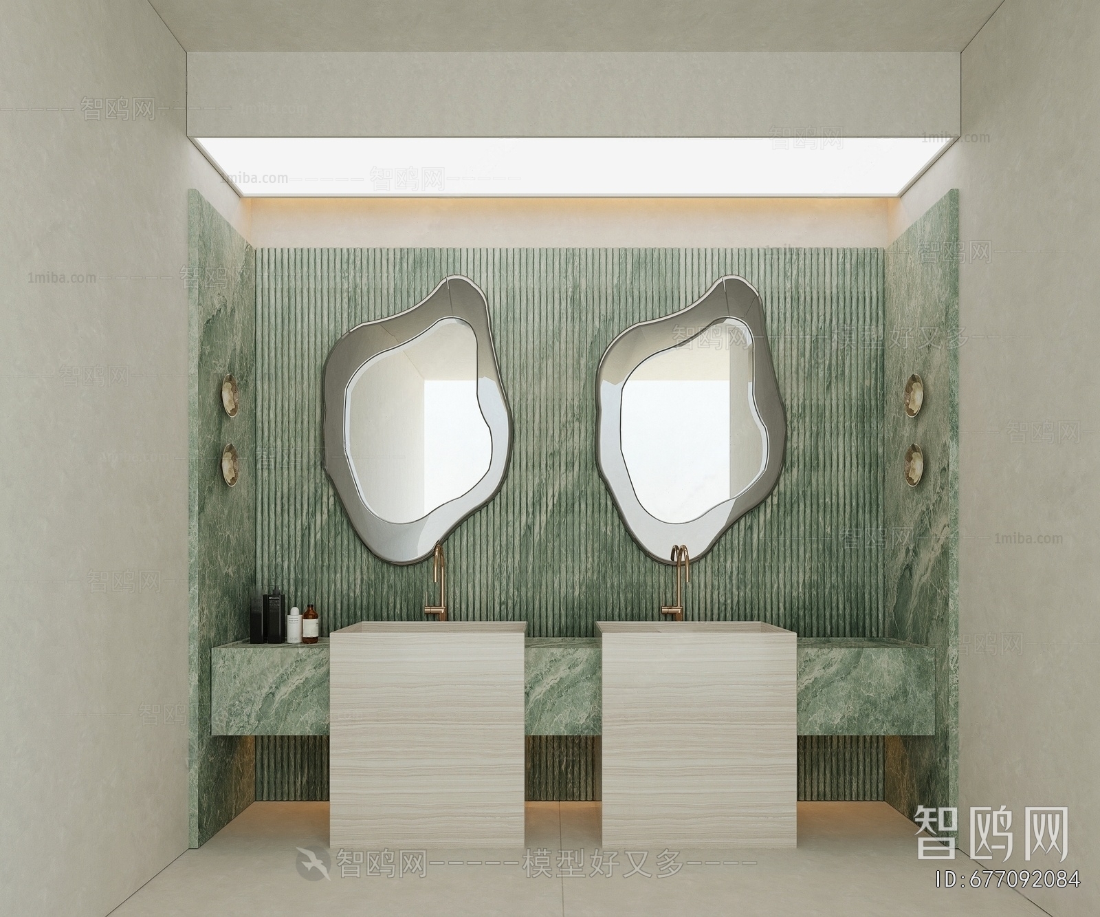 Modern Public Toilet