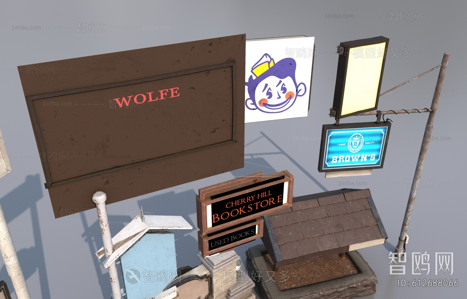 Modern Guide Board/bulletin Board