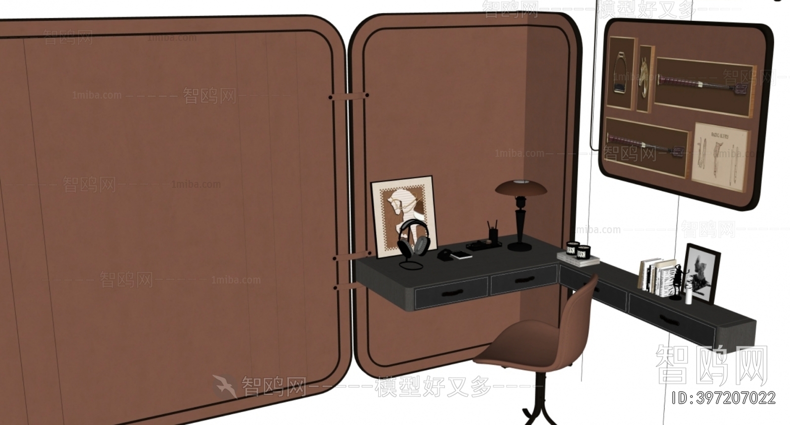 Modern Computer Desk And Chair