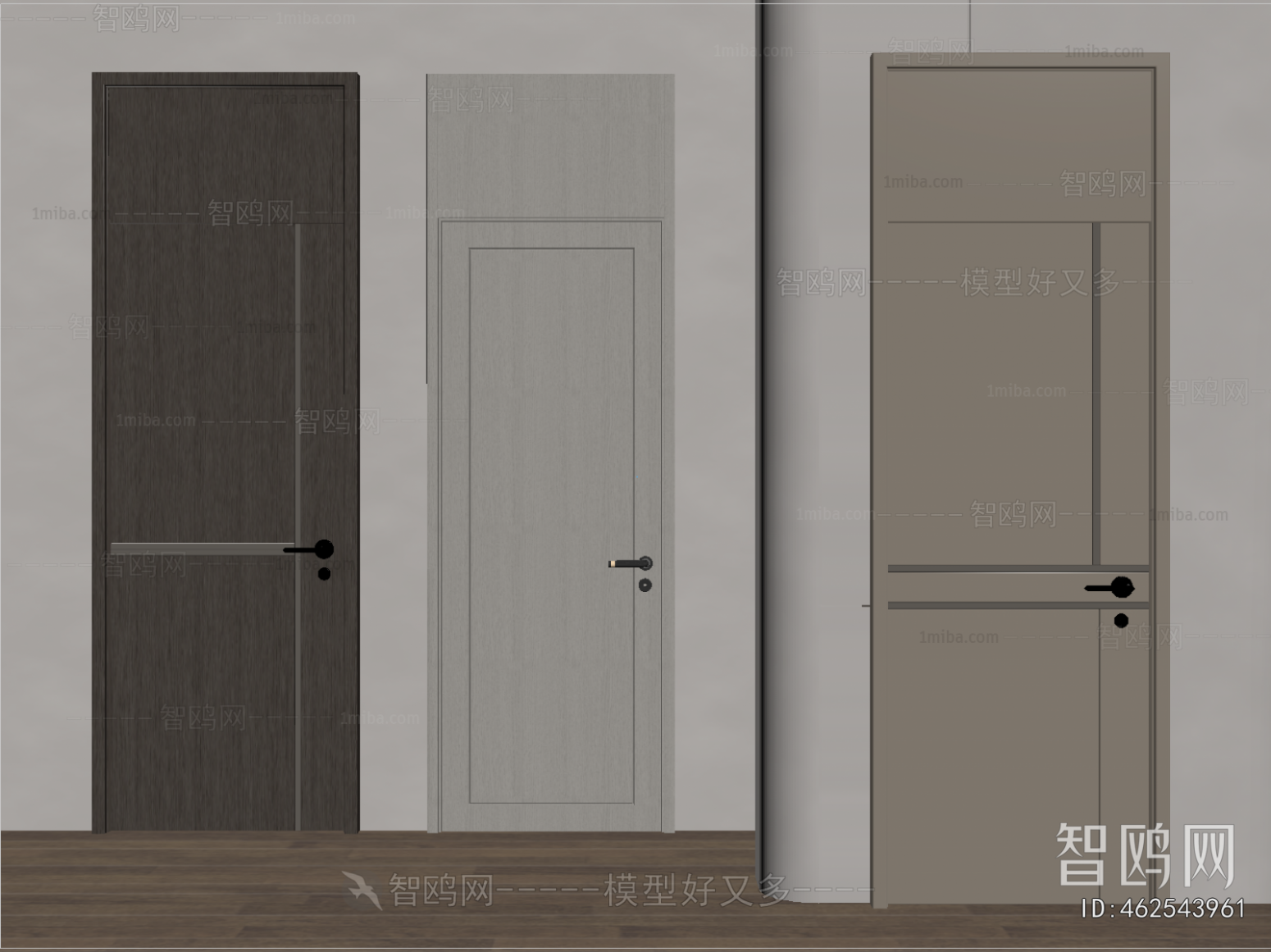 Modern Single Door