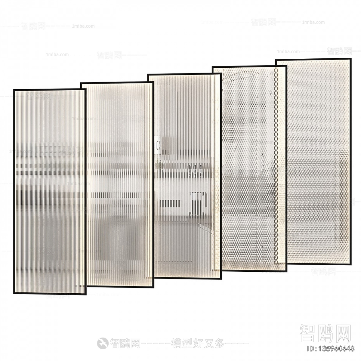 Modern Glass Screen Partition