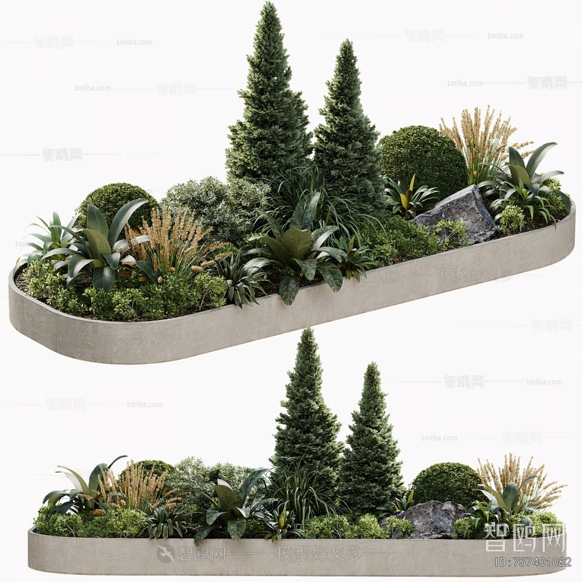 Modern Flower Bed, Flower Bowl, Flower Box
