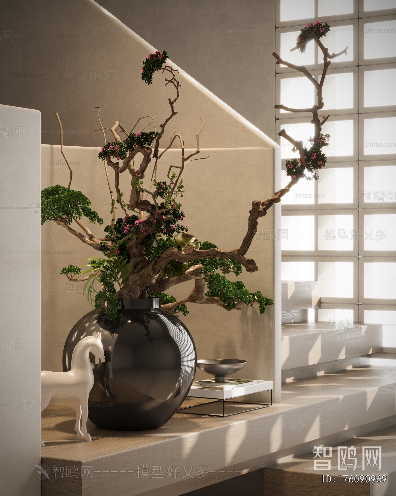 New Chinese Style Bonsai