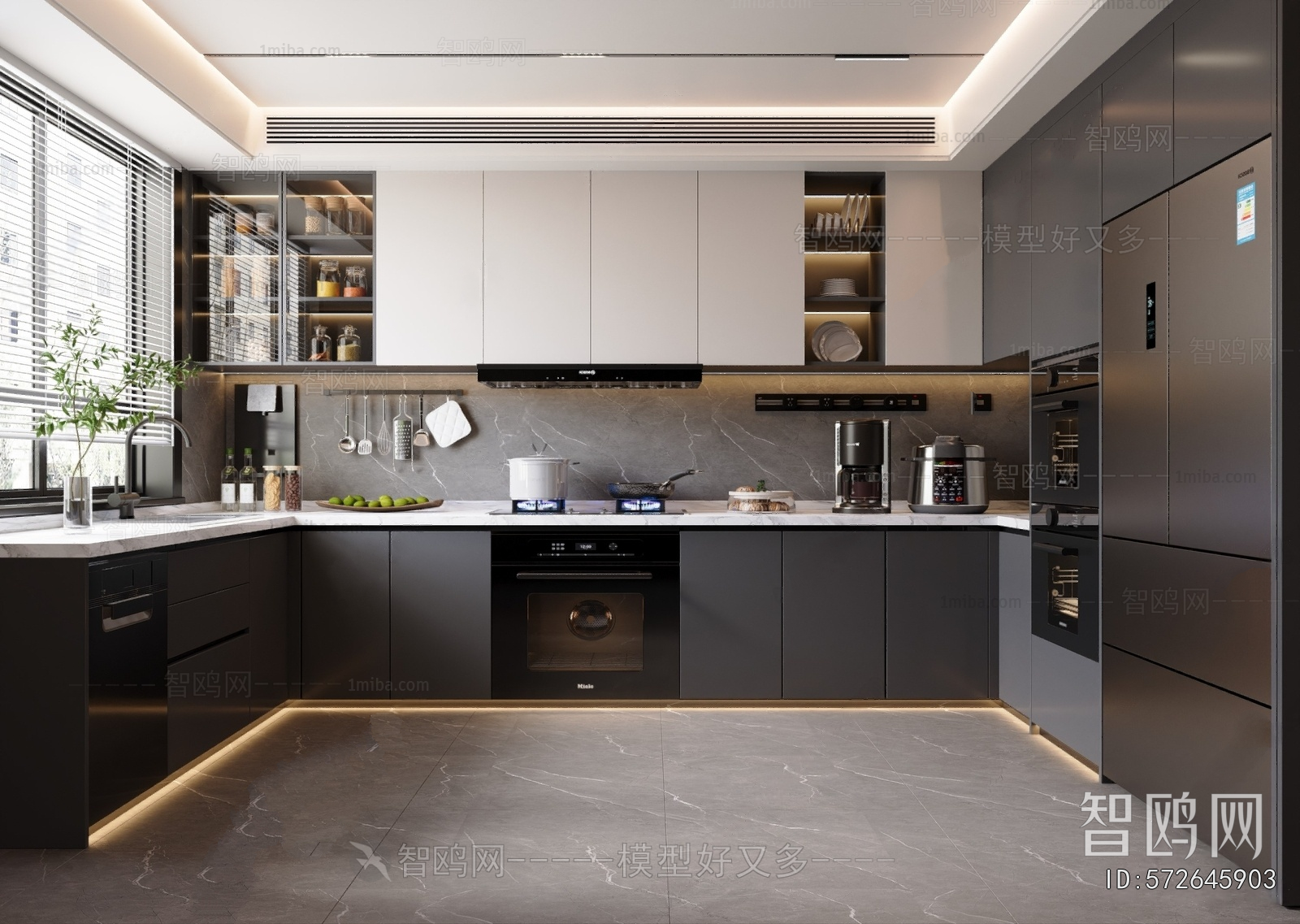 Modern The Kitchen