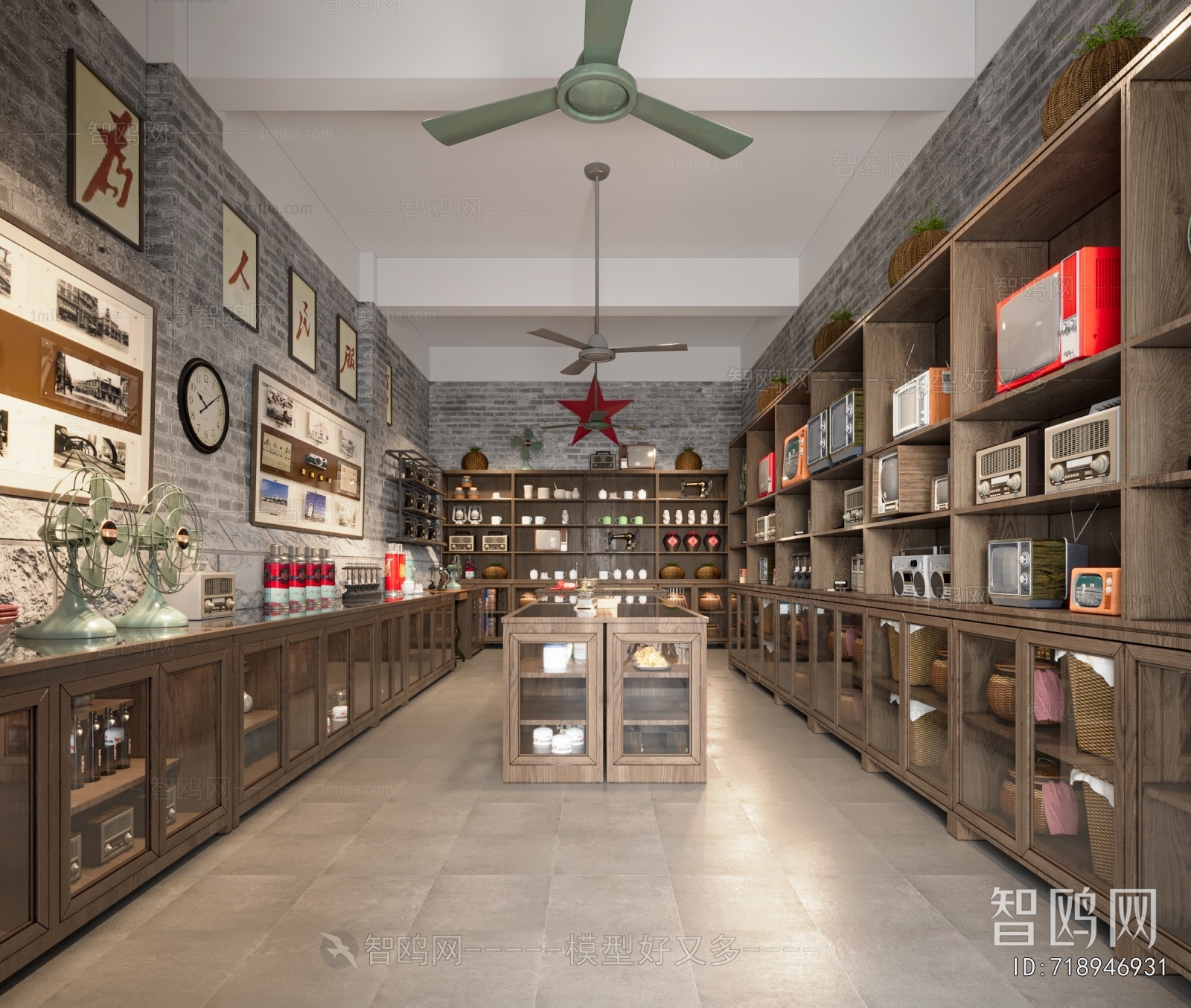 New Chinese Style Retail Stores