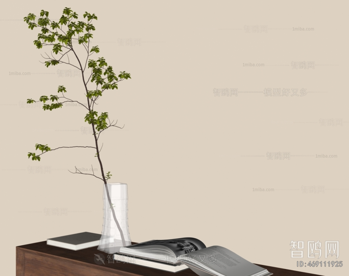 Modern Aquatic Green Plant