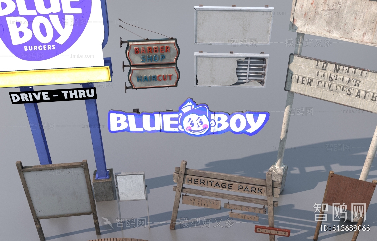 Modern Guide Board/bulletin Board