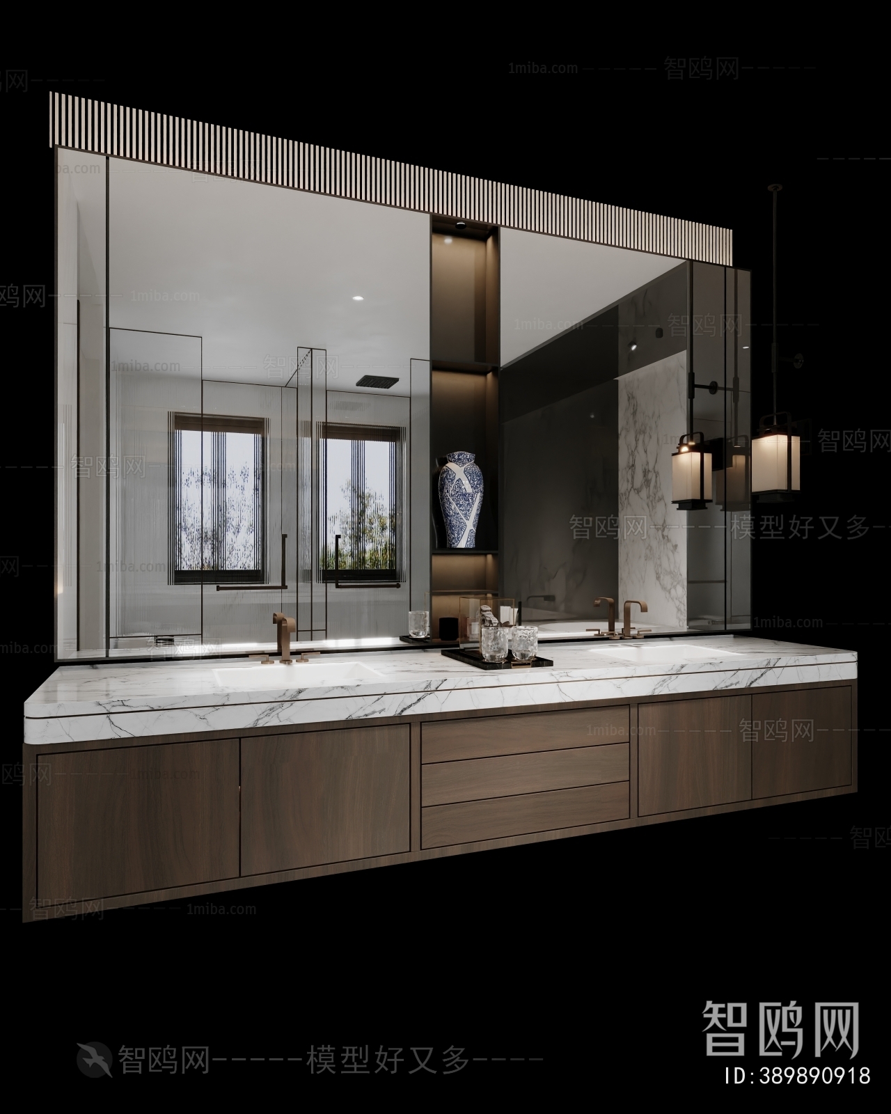 Modern Bathroom Cabinet