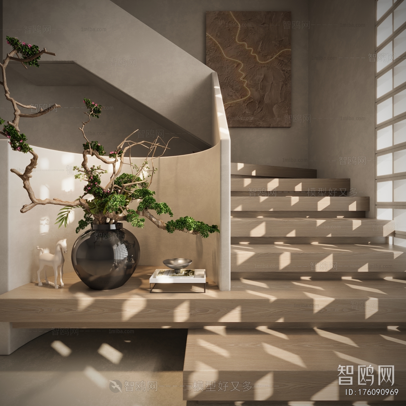 New Chinese Style Bonsai