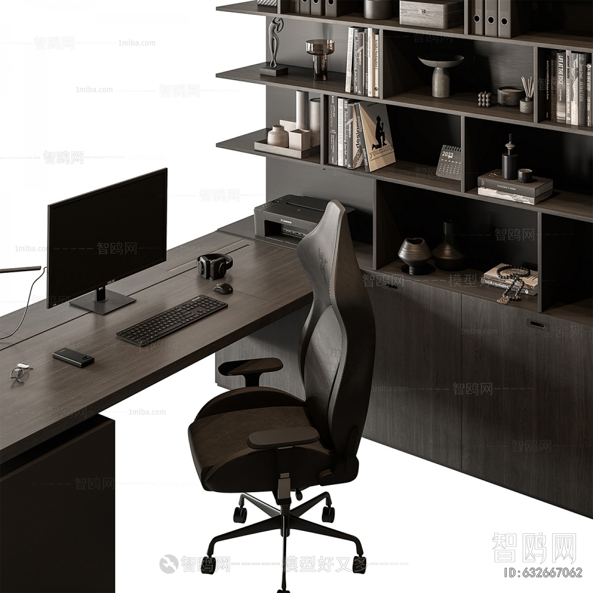Modern Computer Desk And Chair