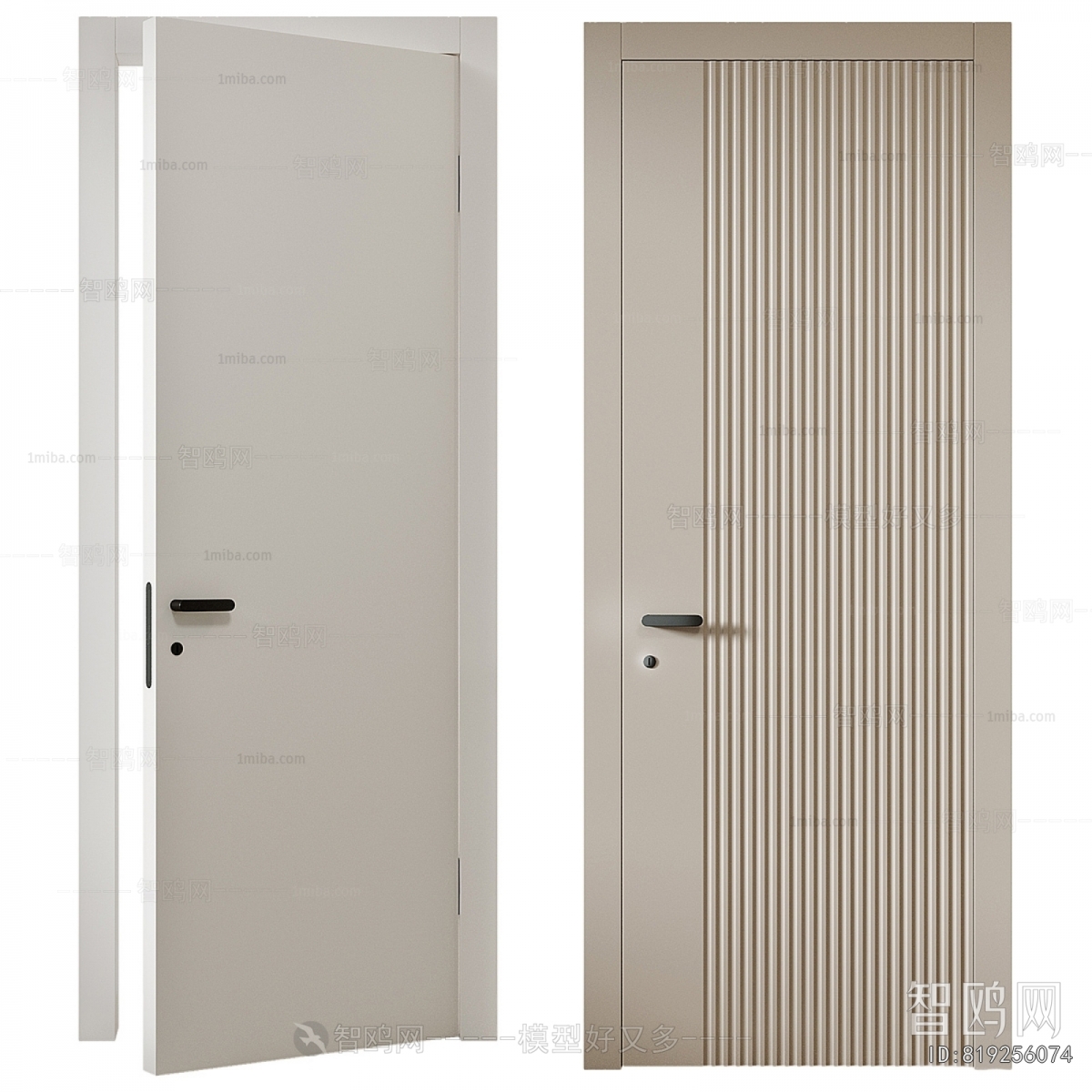 Modern Single Door