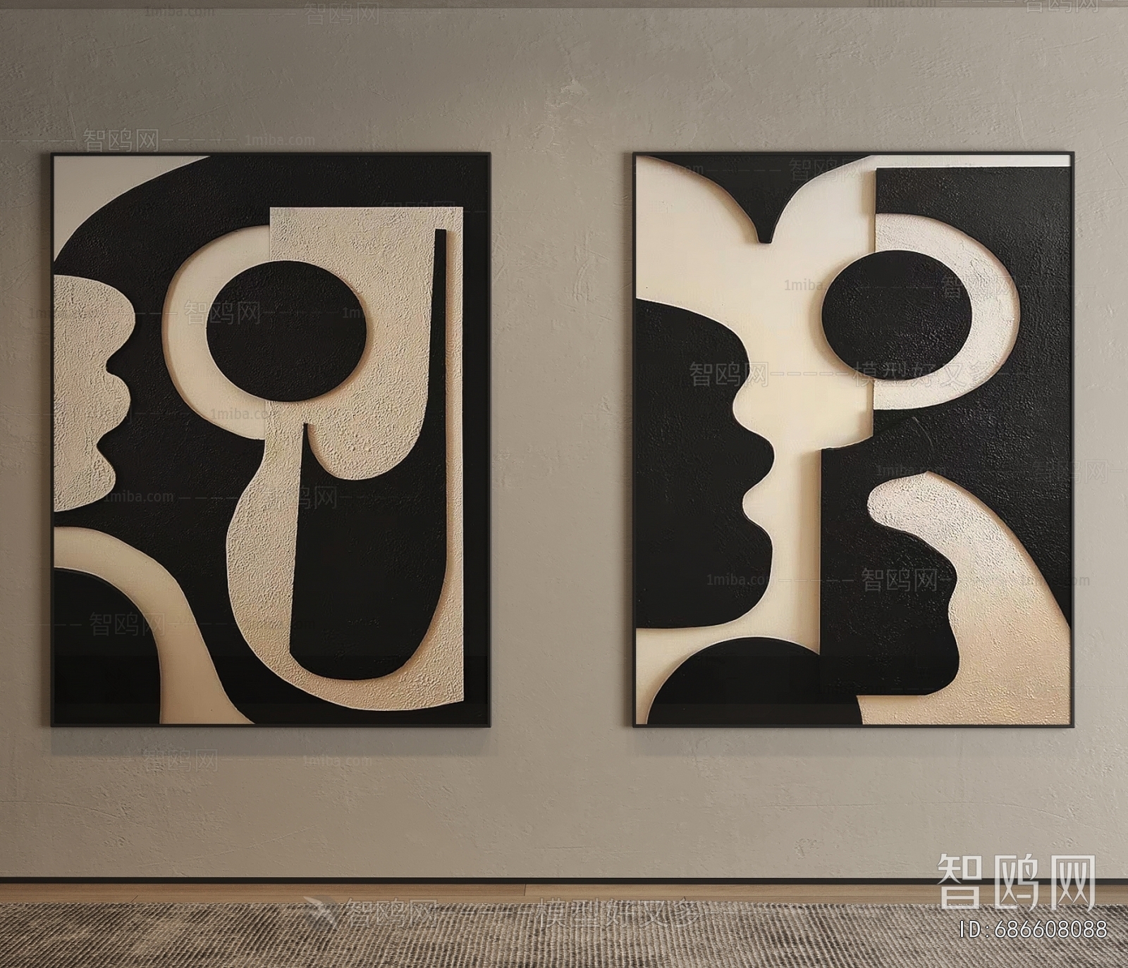 Modern Three-dimensional Physical Painting