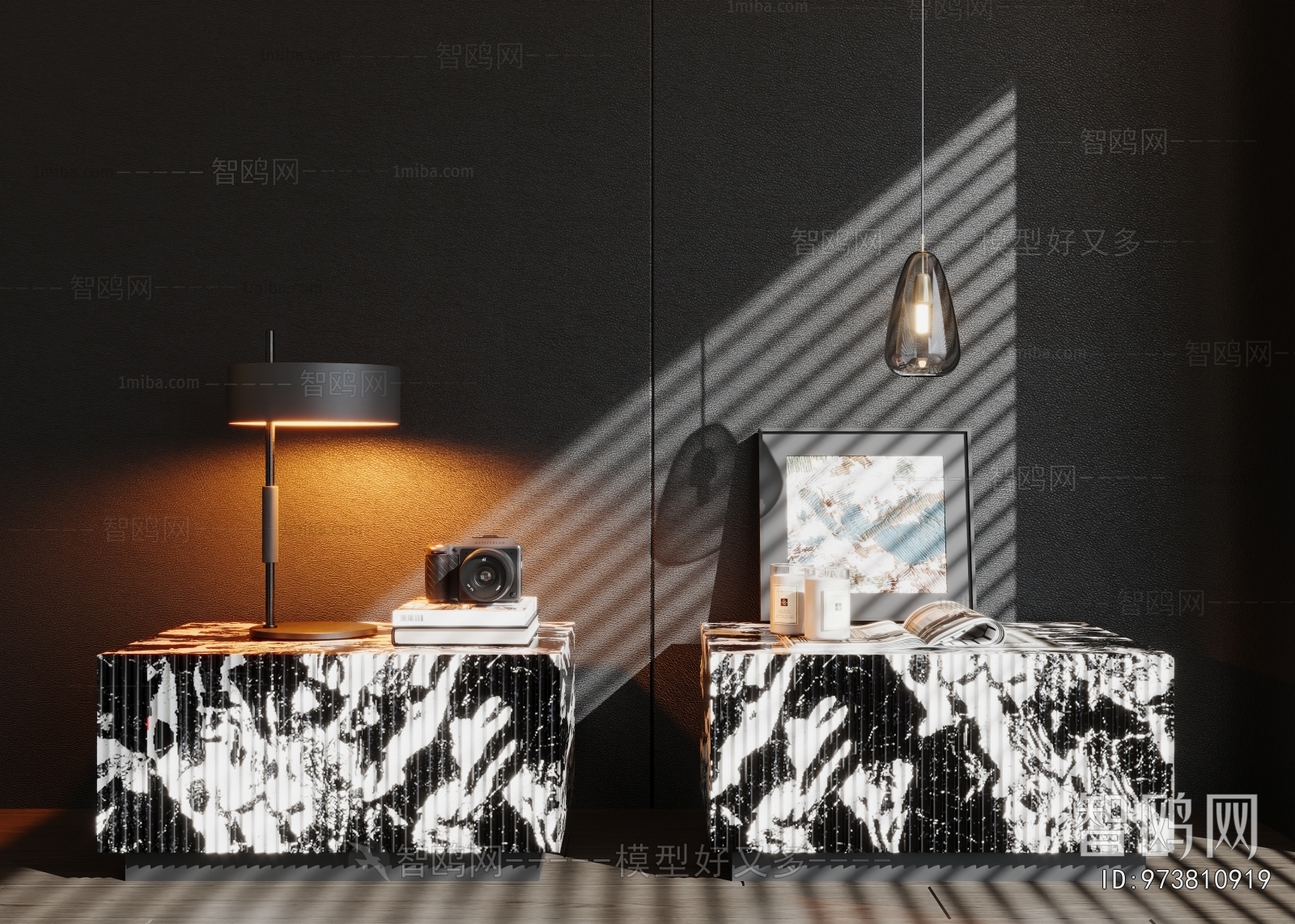 Modern Bedside Cupboard