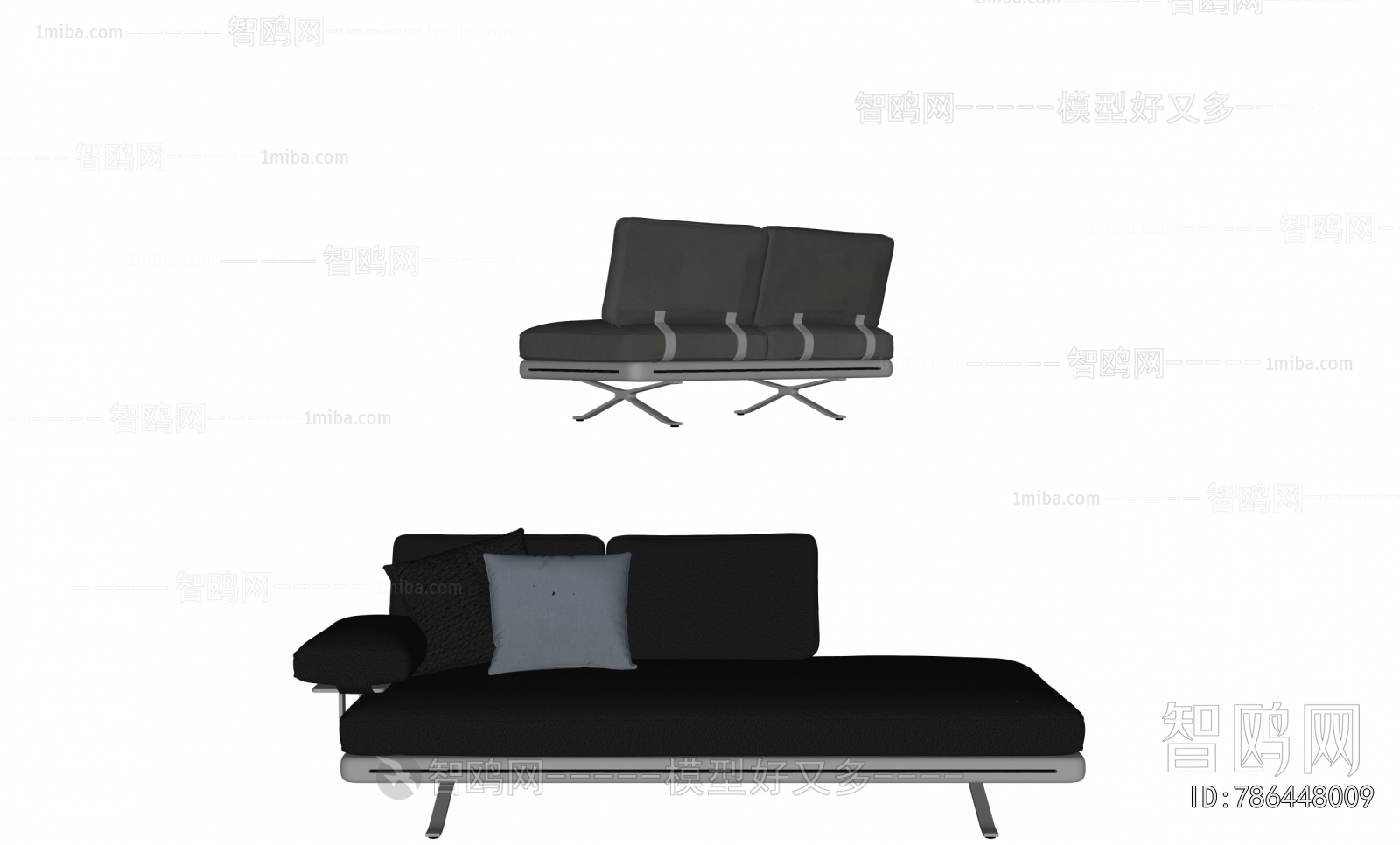 Modern Multi Person Sofa