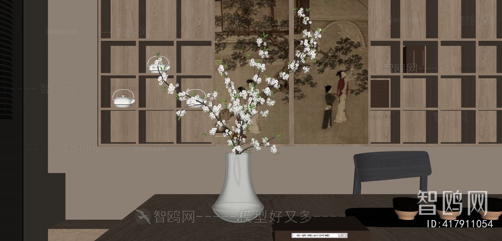 New Chinese Style Flower Arrangement