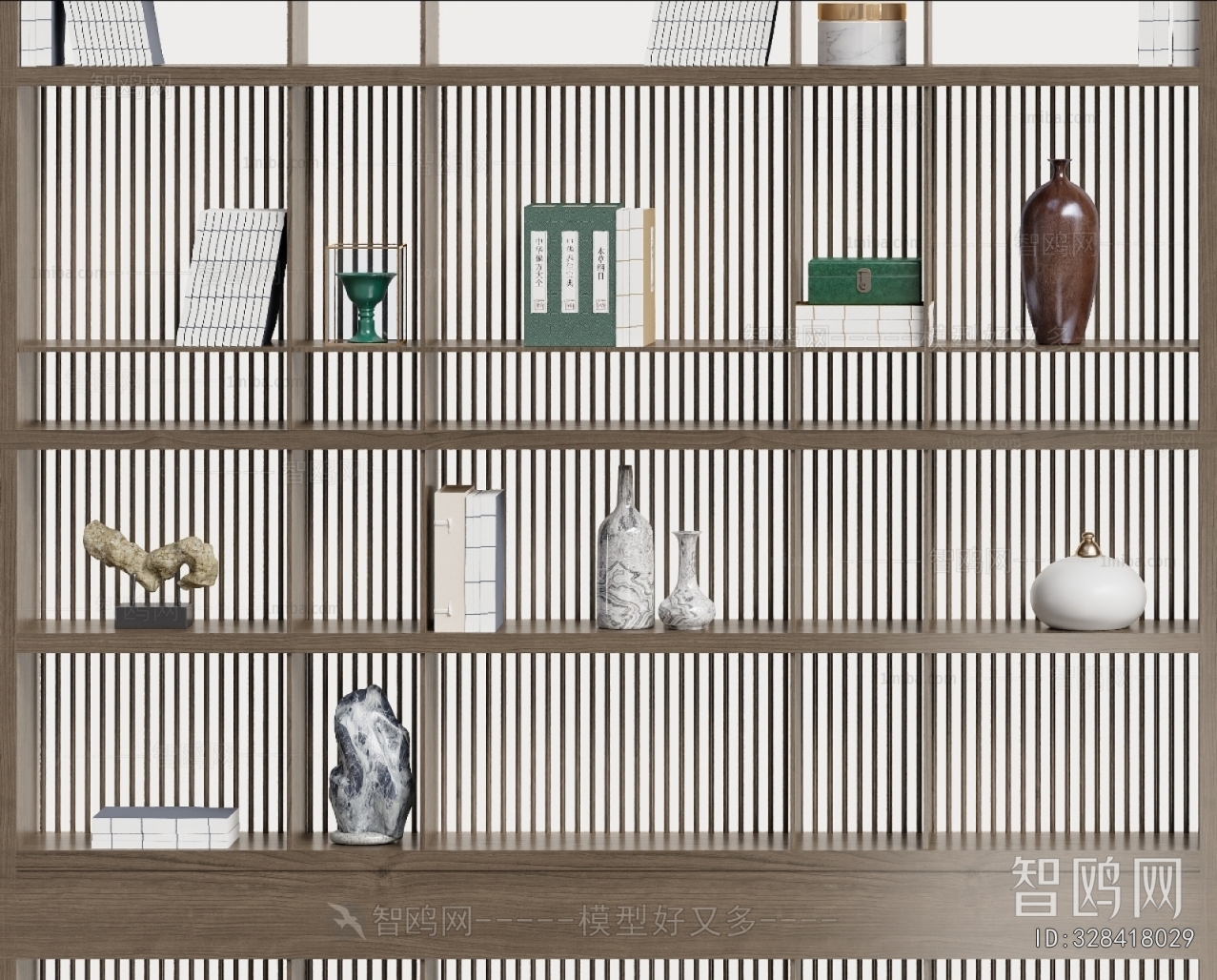 New Chinese Style Decorative Cabinet