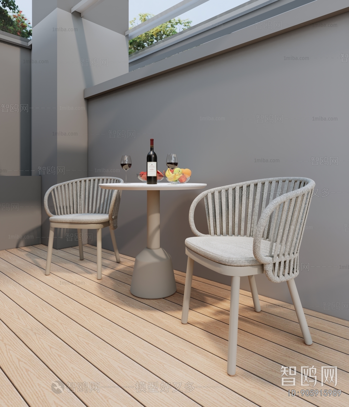 Modern Leisure Table And Chair