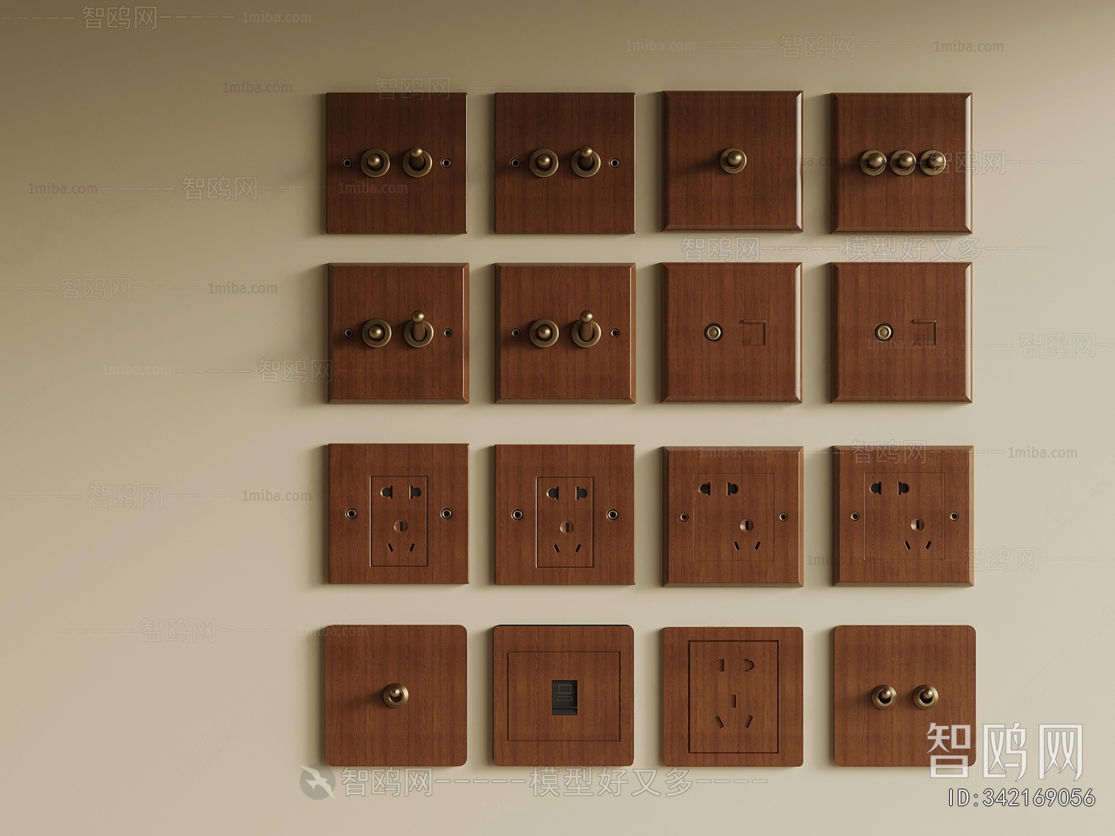 French Style Socket Panel